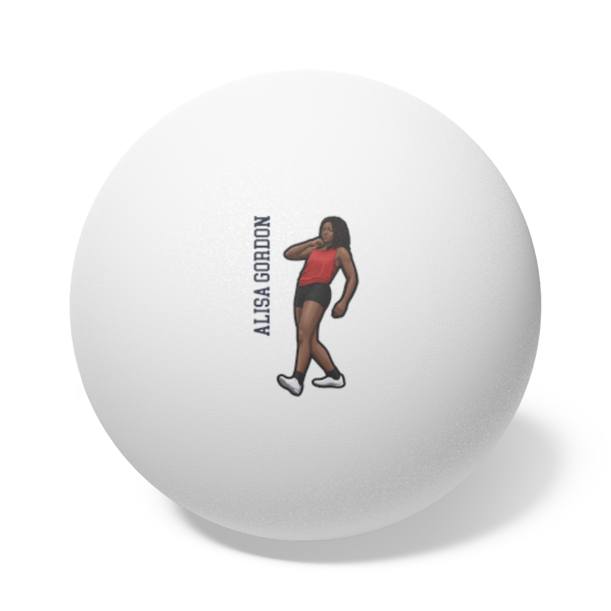 Ping Pong Balls, 6 pcs — character_name_vertical in White
