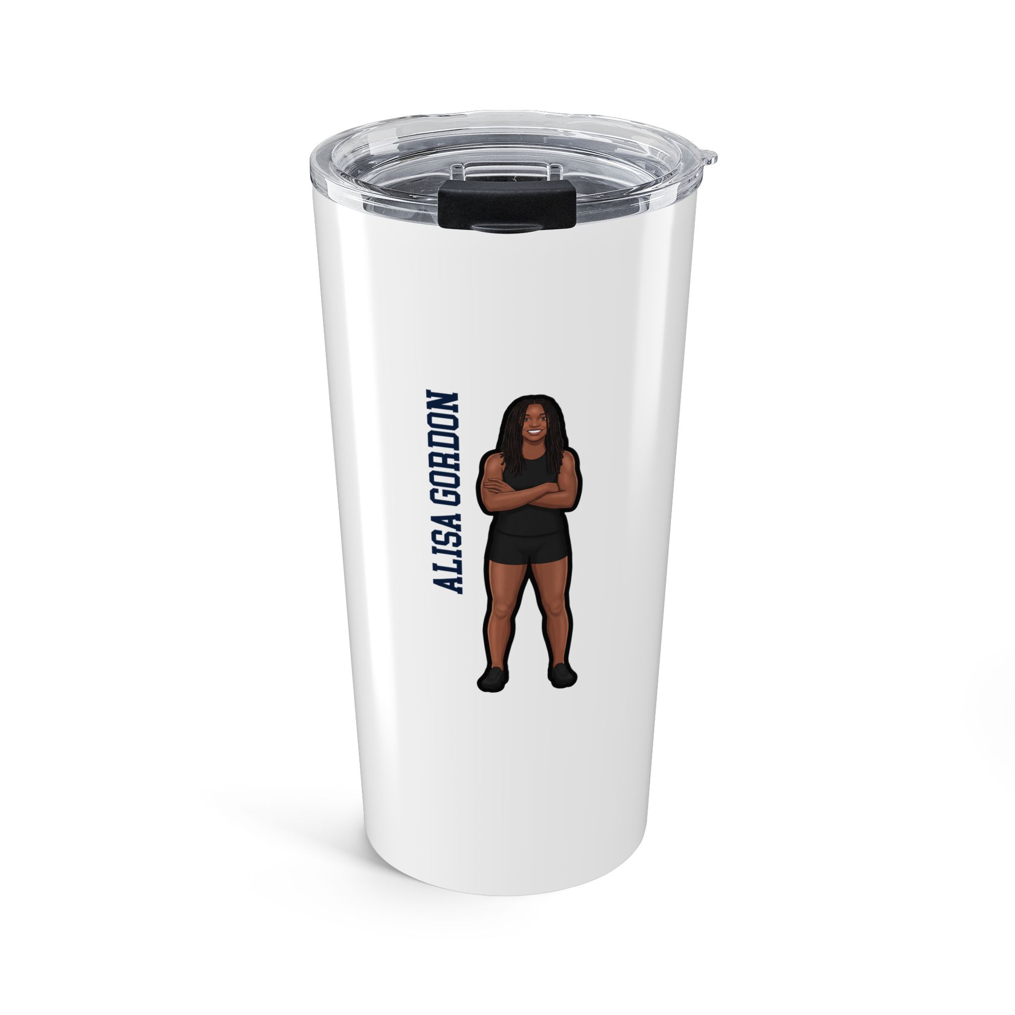 20oz Tumbler — character_name_vertical in Classic