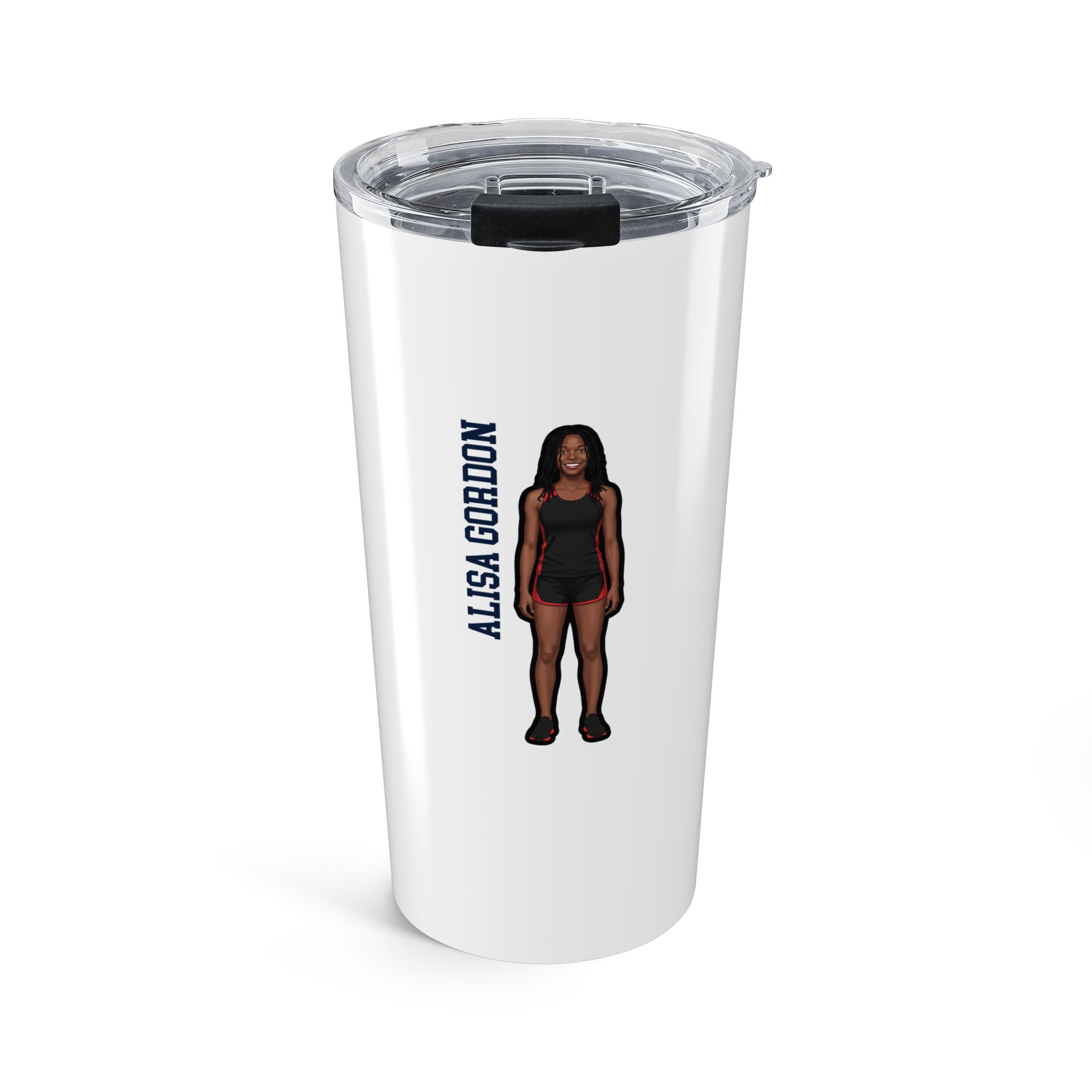 20oz Tumbler — character_name_vertical in Classic