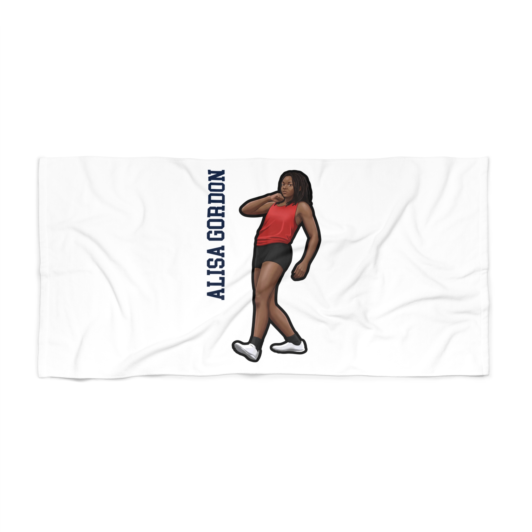 Beach Towel — character_name_vertical in Classic