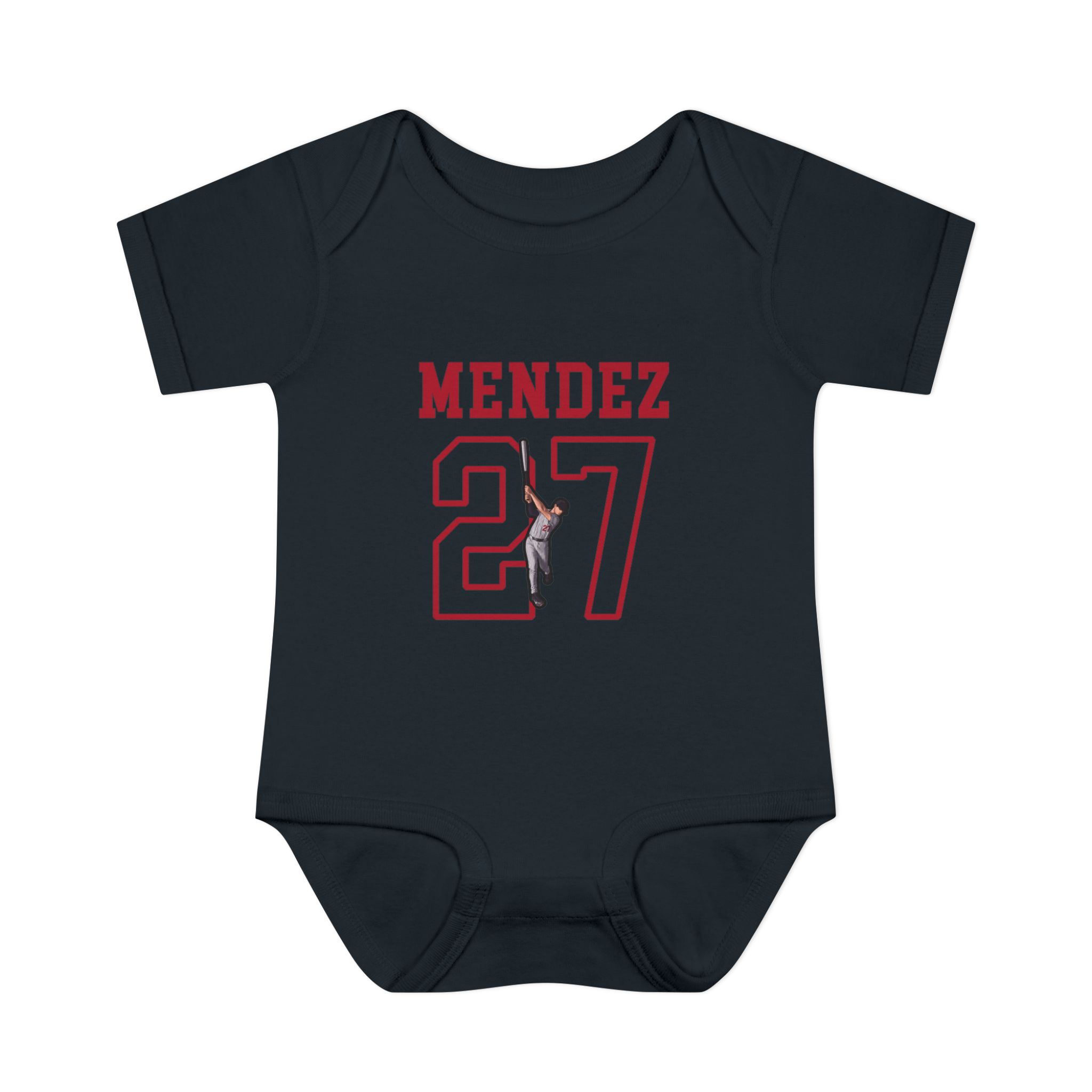 Baby Onesie — character_shirsey in Black