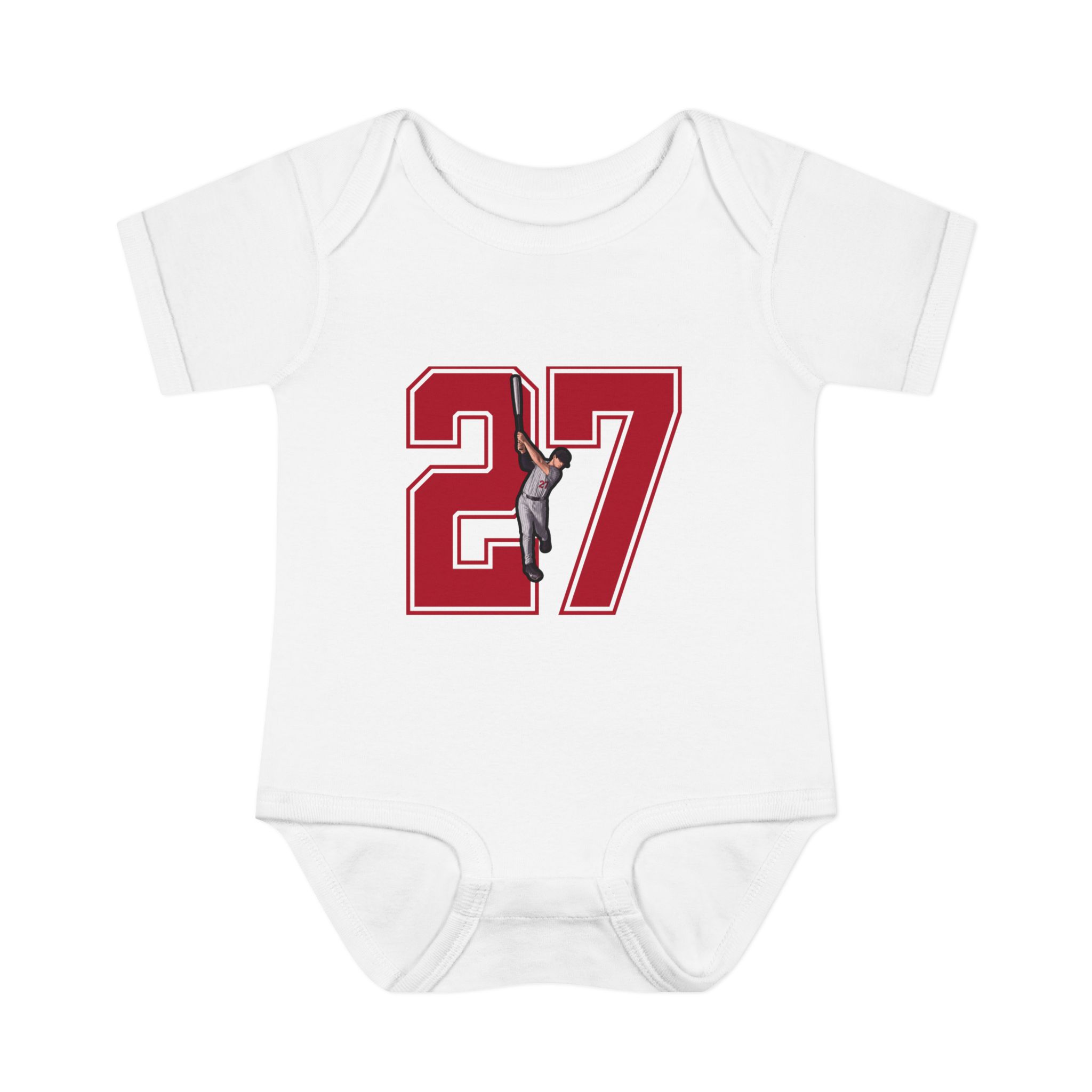 Baby Onesie — character_number in White