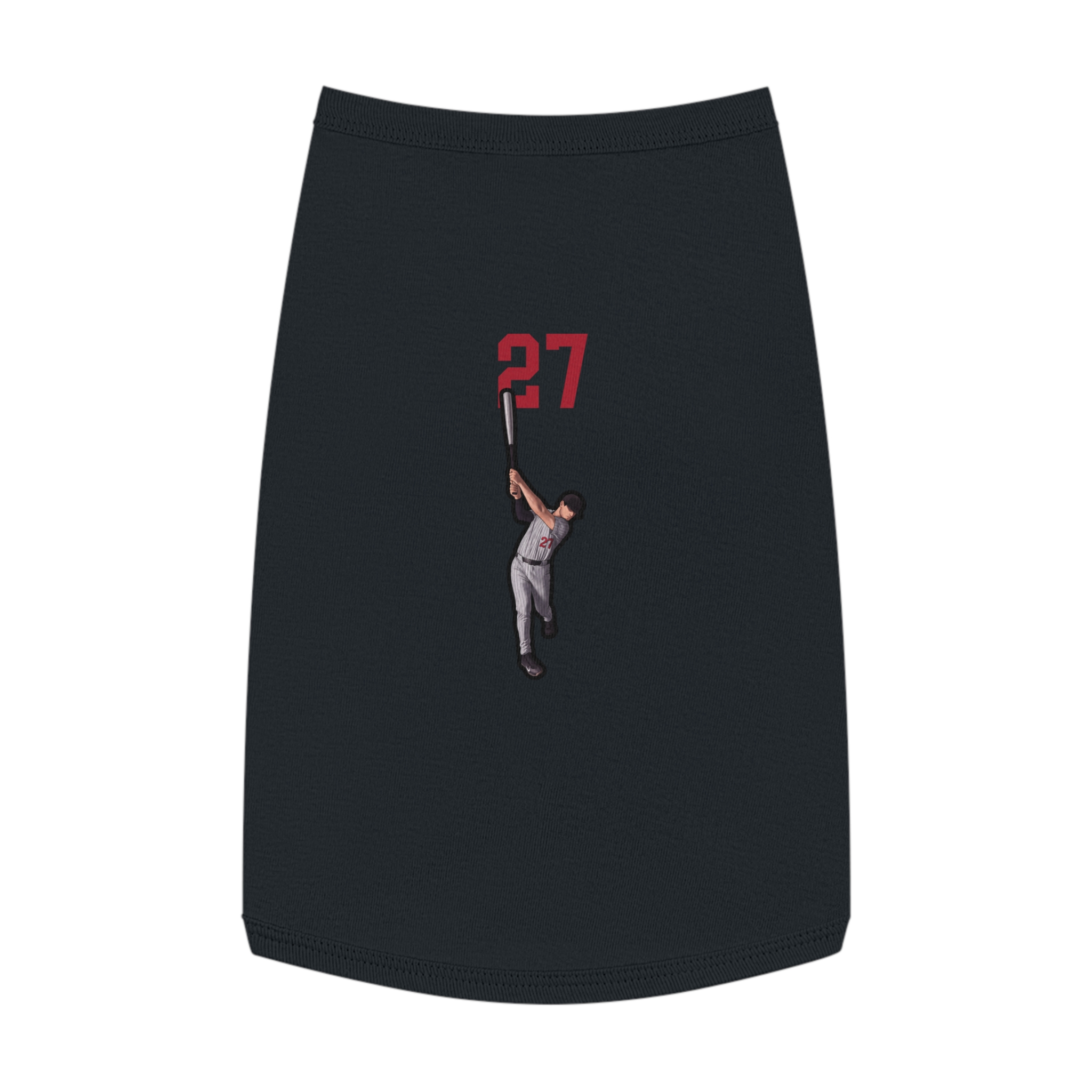 Pet Tank Top — character_number_top in White