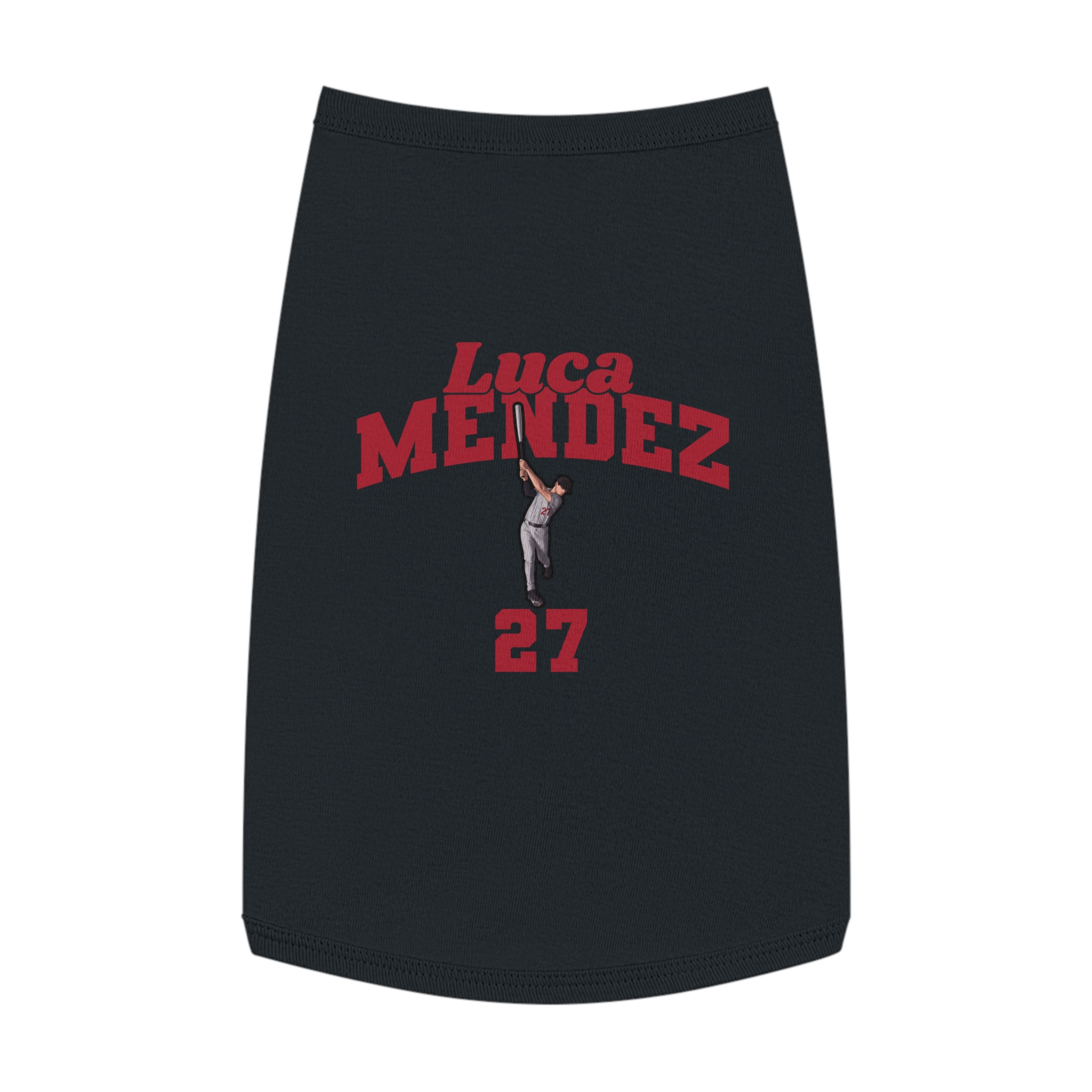 Pet Tank Top — character_signature_arch in Black