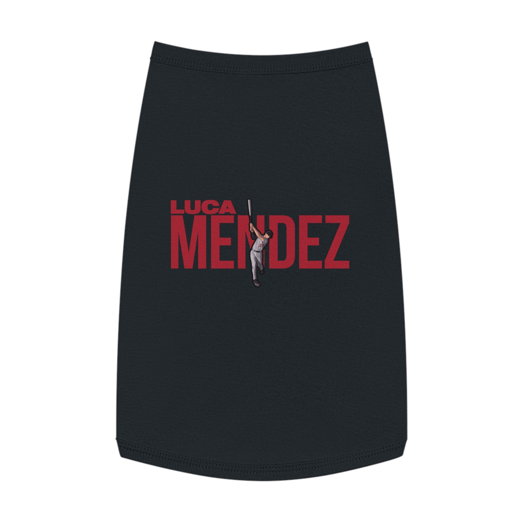 Pet Tank Top — character_player_name in White