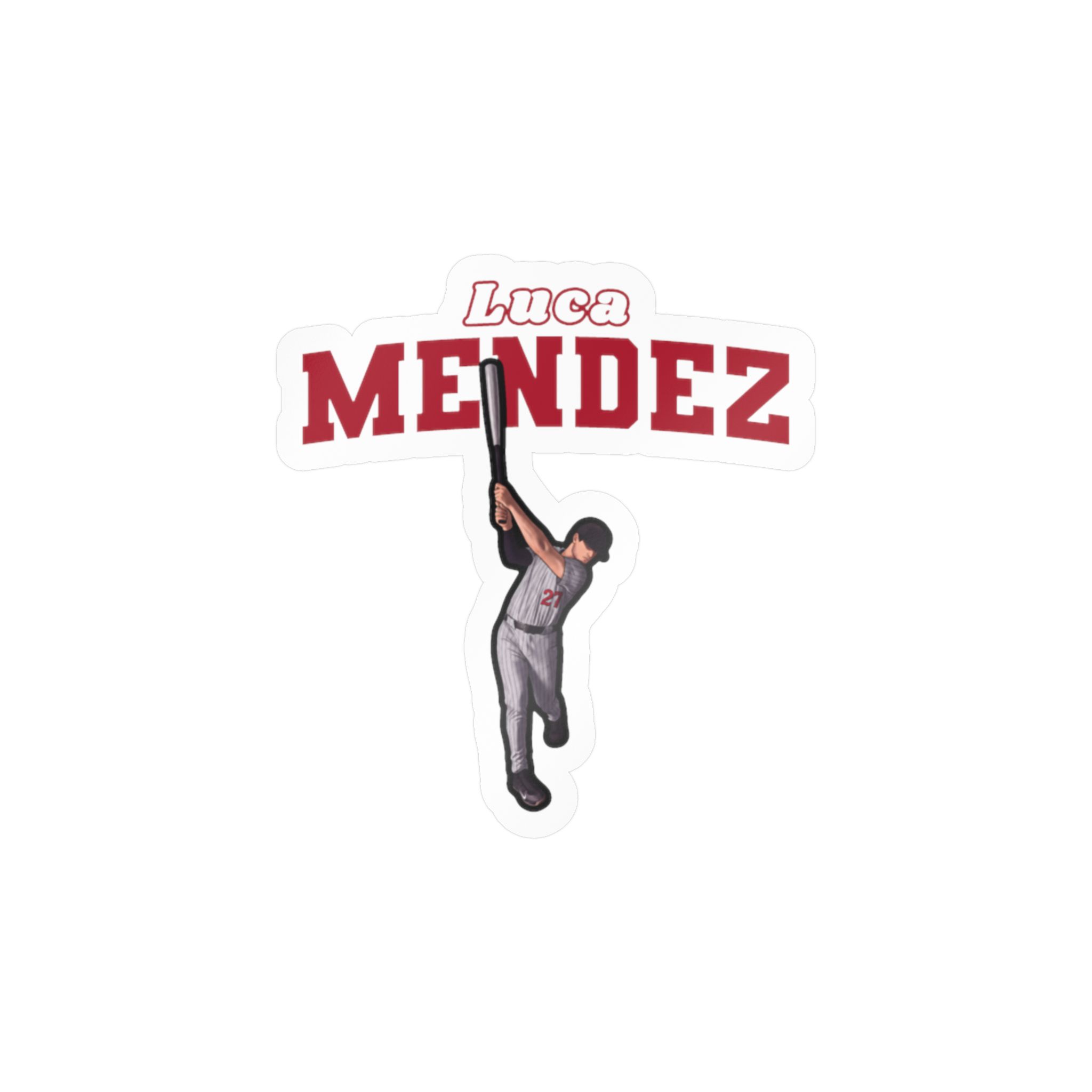 Vinyl Sticker — character_name_arch in Classic