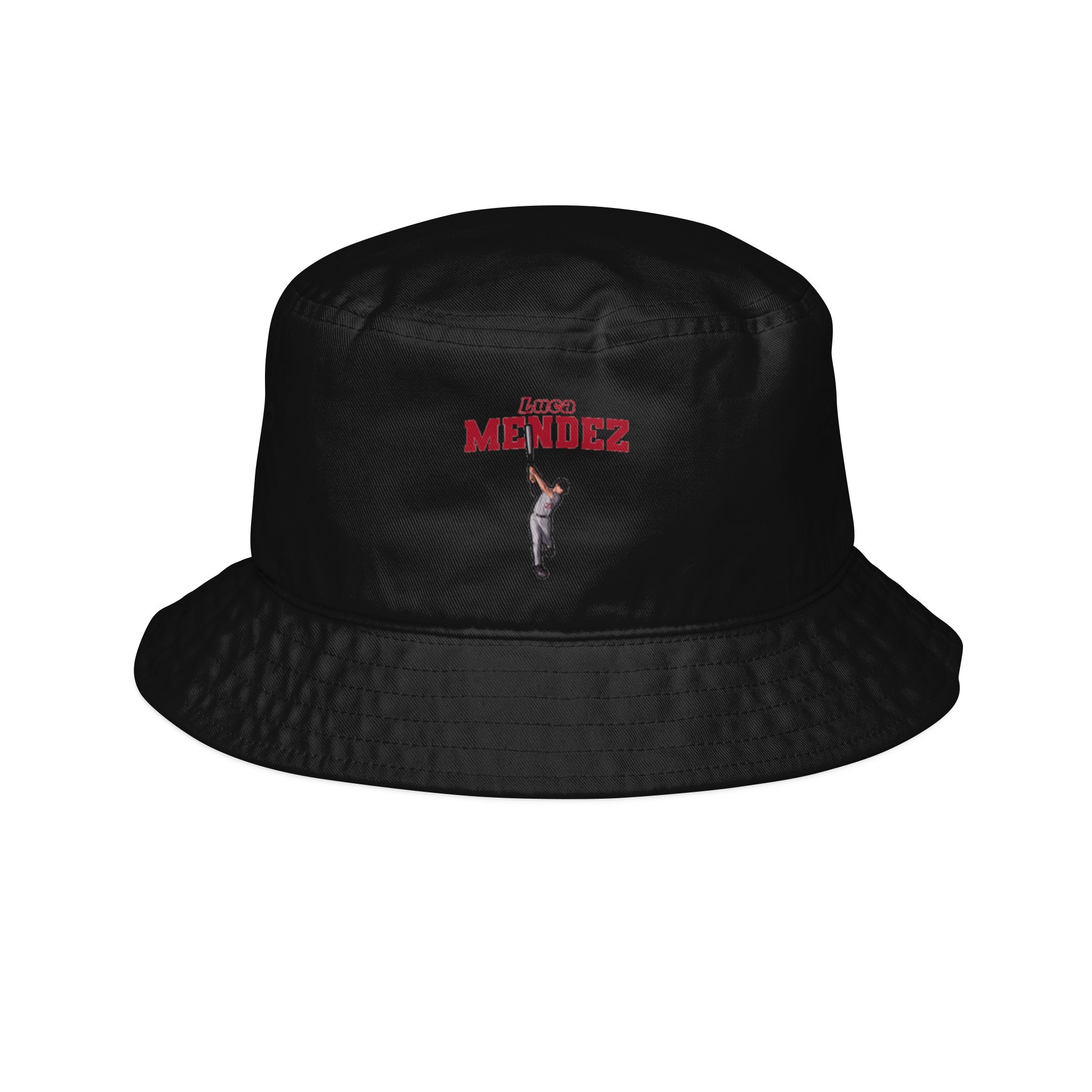 Bucket Hat — character_name_arch in Black