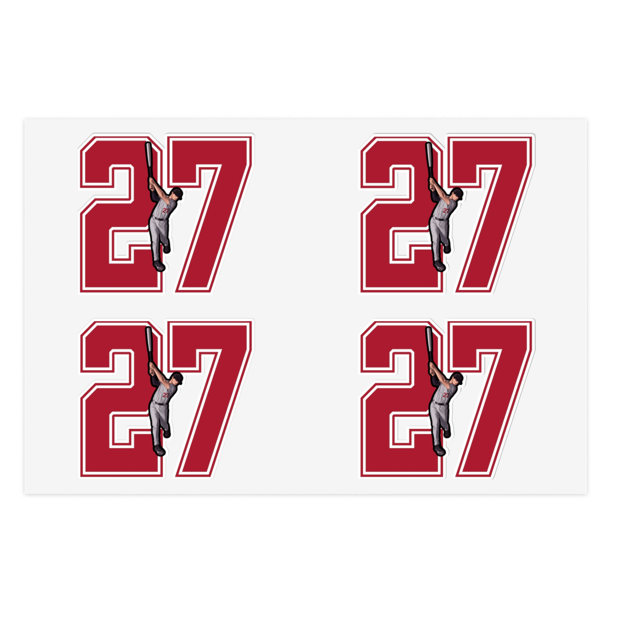 Sticker Sheet — character_number in Classic