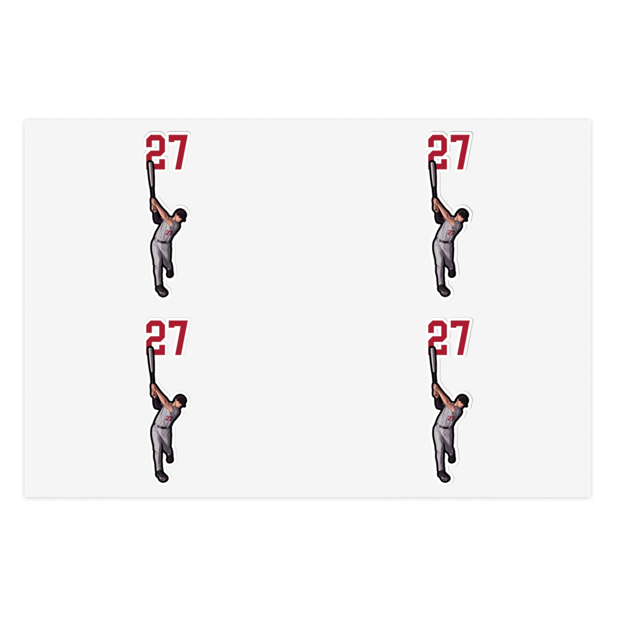 Sticker Sheet — character_number_top in Classic