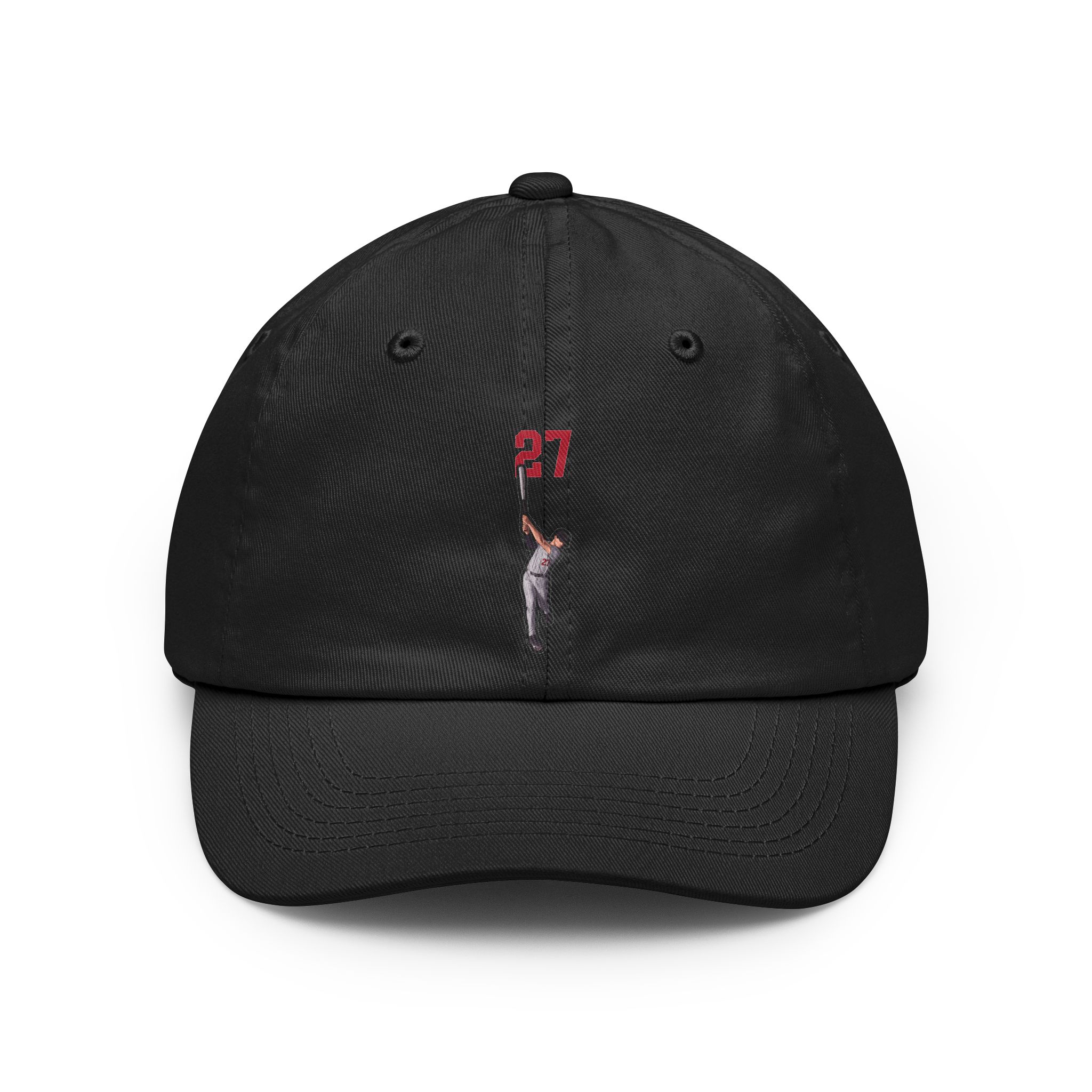 Classic Cap — character_number_top in Black