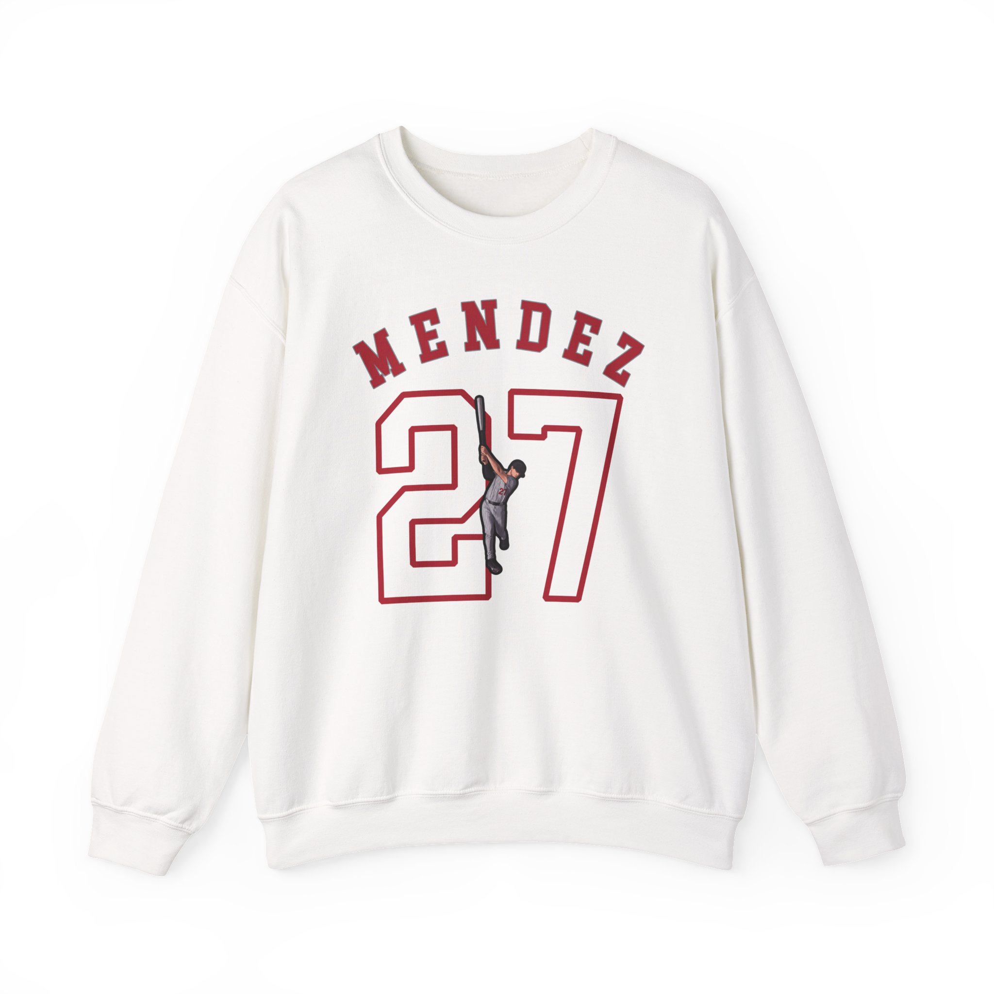 Crewneck Sweatshirt — character_shirsey_arch in White