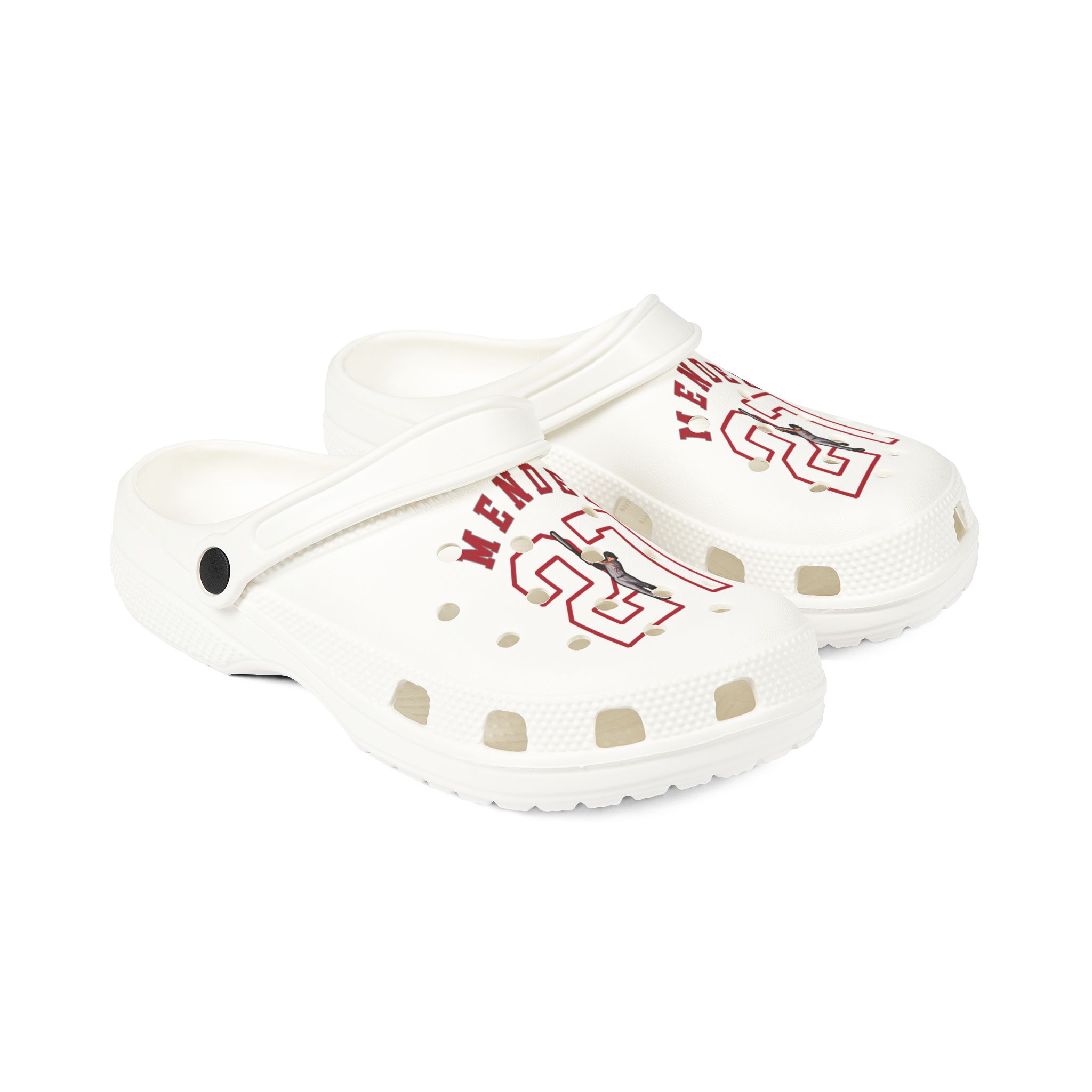 Rubber Clogs — character_shirsey_arch in White