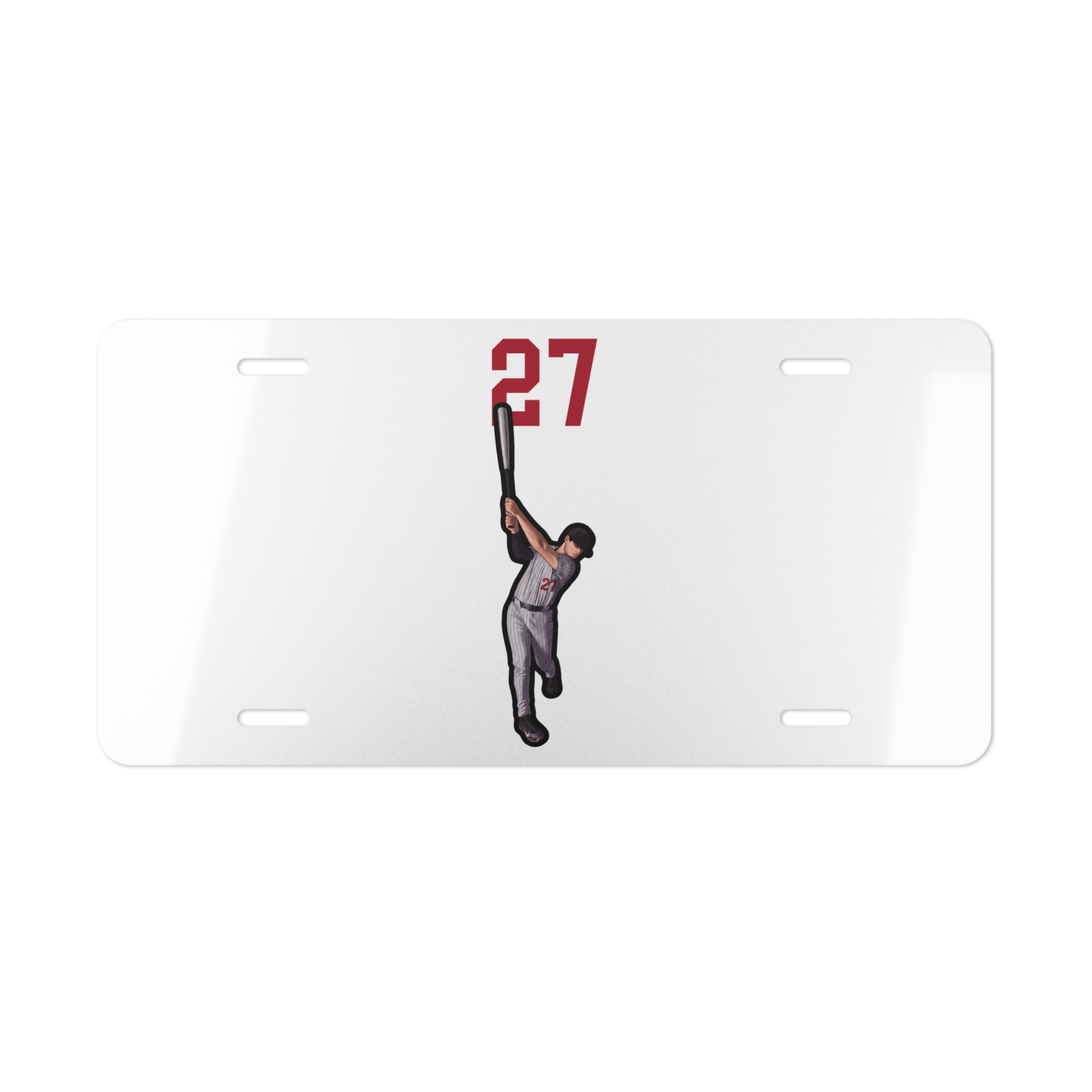 License Plate — character_number_top in Classic