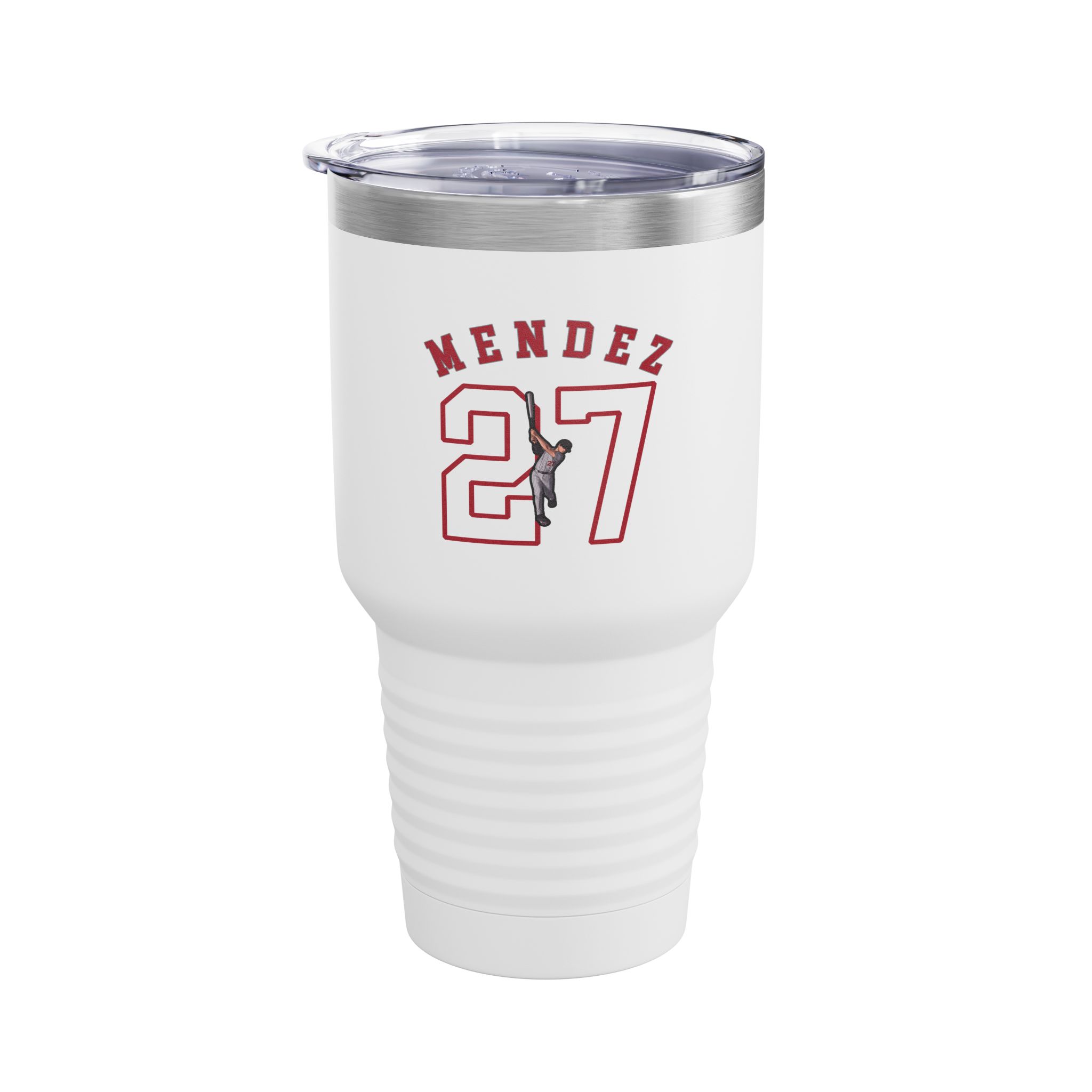 30oz Tumbler — character_shirsey_arch in White