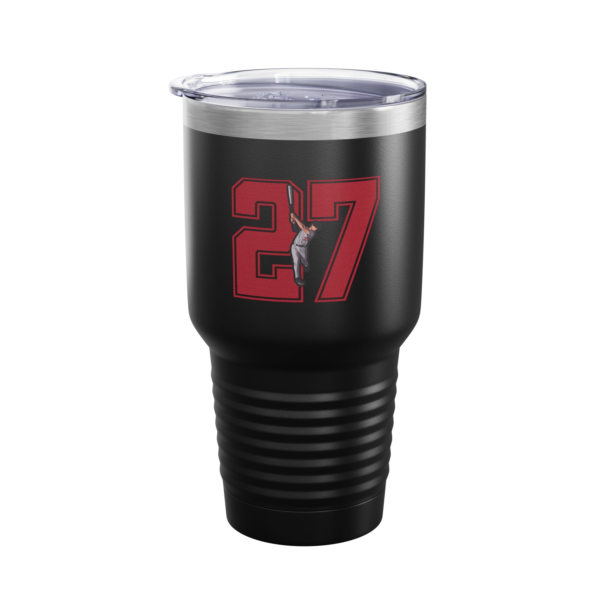 30oz Tumbler — character_number in Black