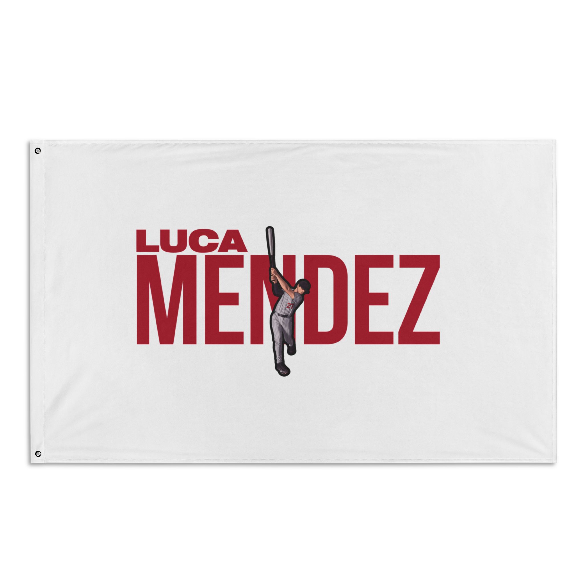 Flag (35 × 56 in) — character_player_name in Classic
