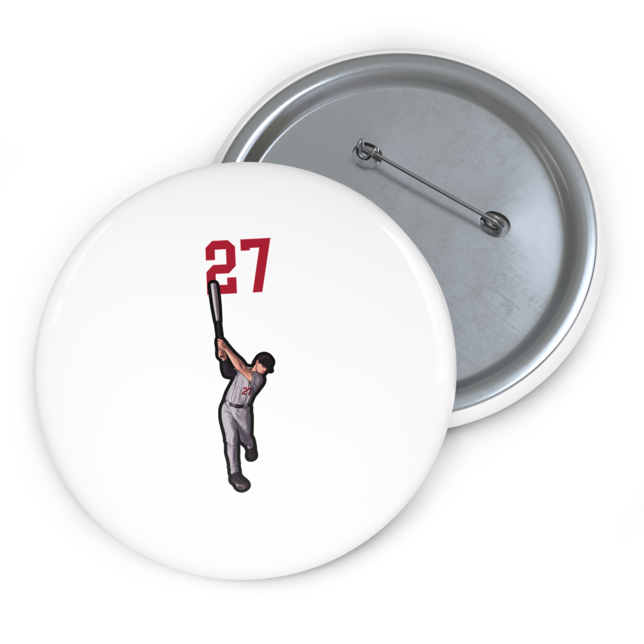 Game Day Pin — character_number_top in Classic