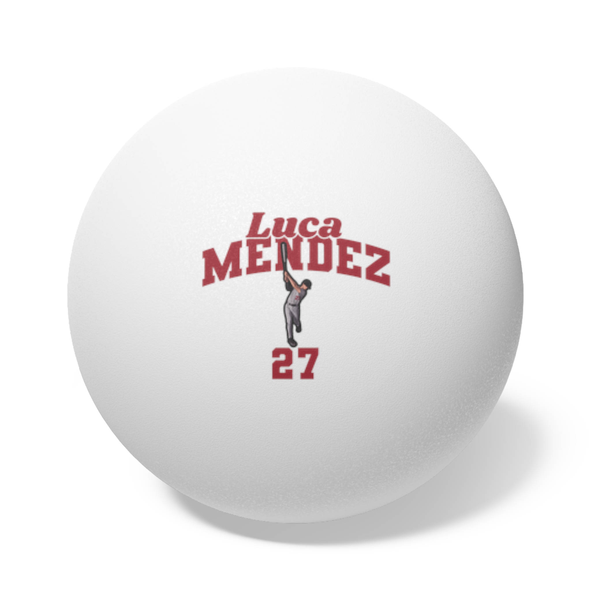 Ping Pong Balls, 6 pcs — character_signature_arch in White