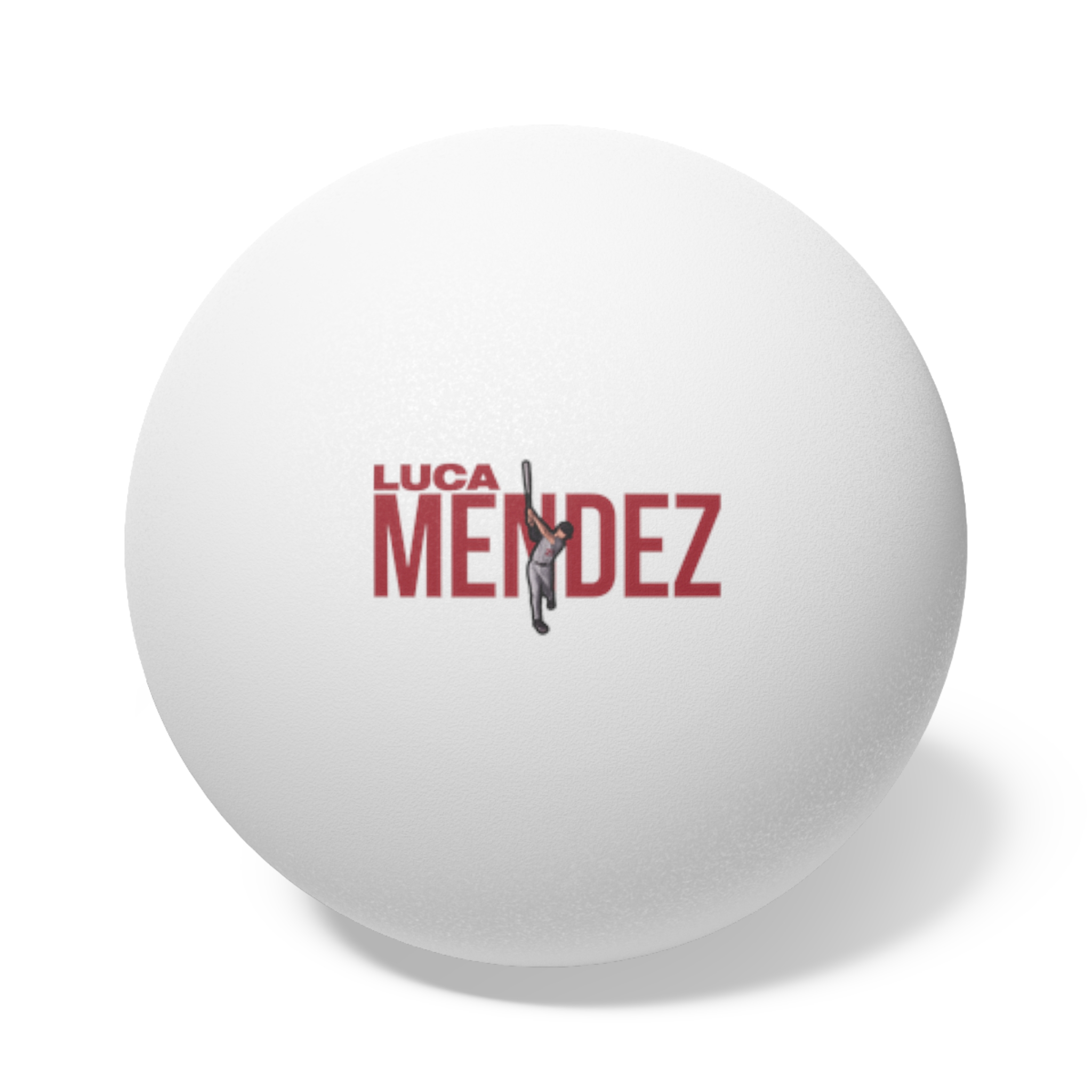 Ping Pong Balls, 6 pcs — character_player_name in White