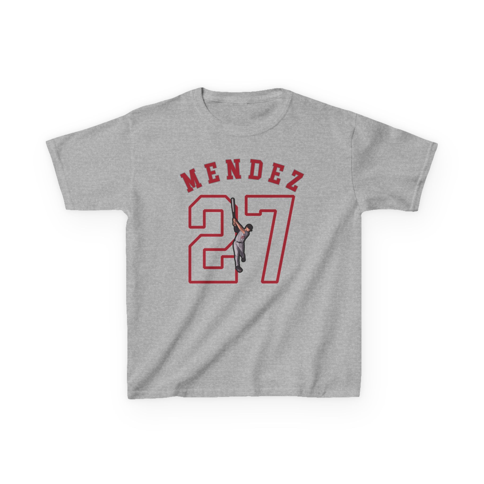 Youth Tee — character_shirsey_arch in Grey