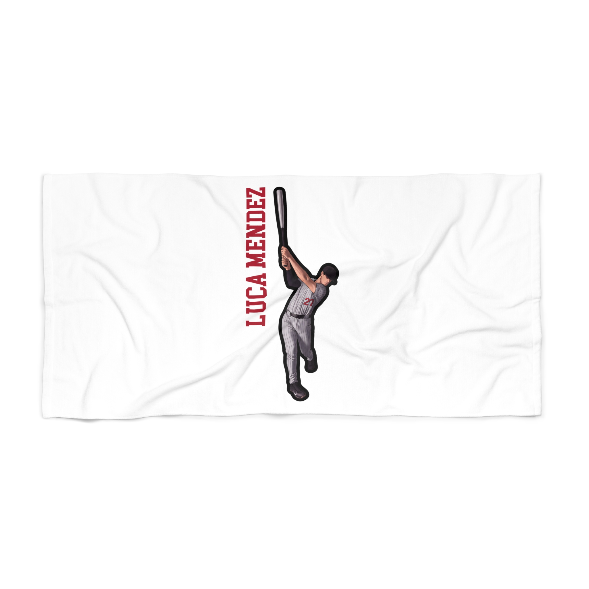 Beach Towel — character_name_vertical in Classic