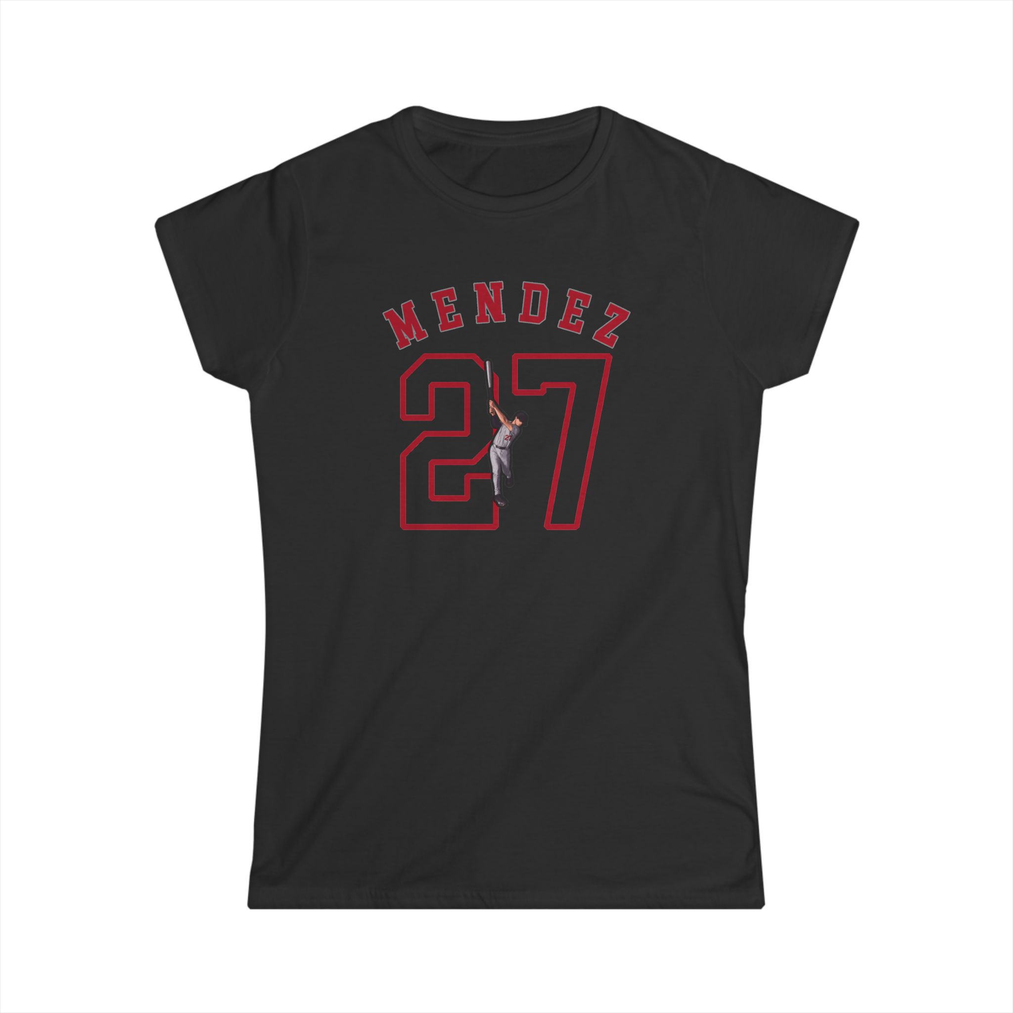 Women's Softstyle Tee — character_shirsey_arch in Black