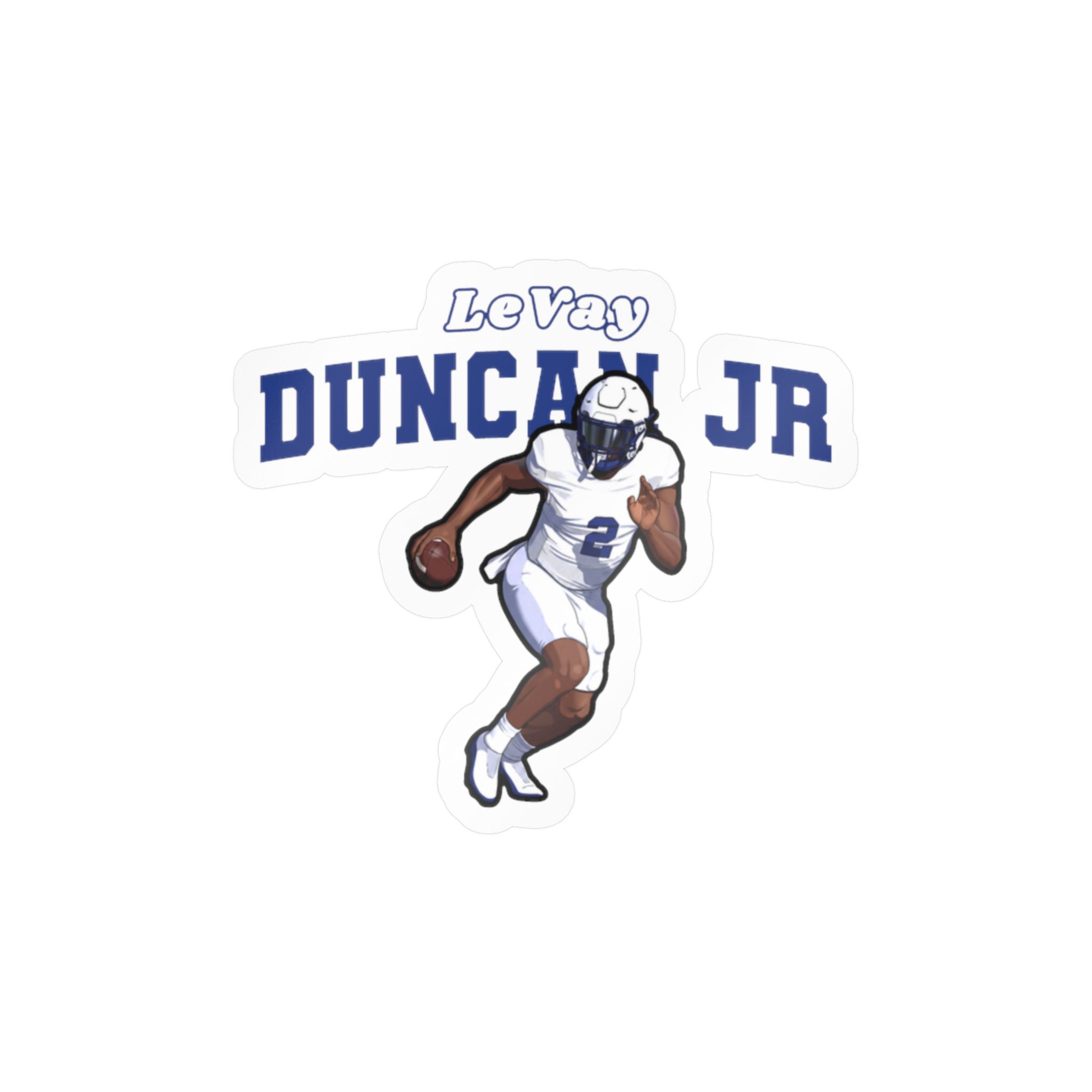 Vinyl Sticker — character_name_arch in Classic