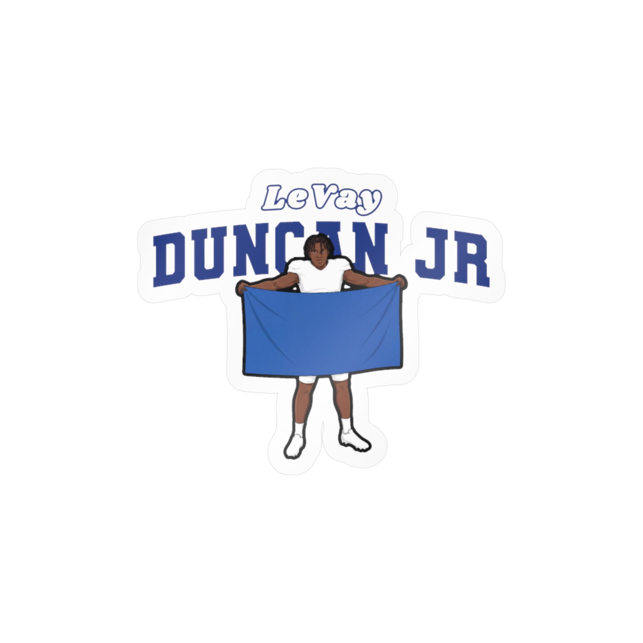Vinyl Sticker — character_name_arch in Classic