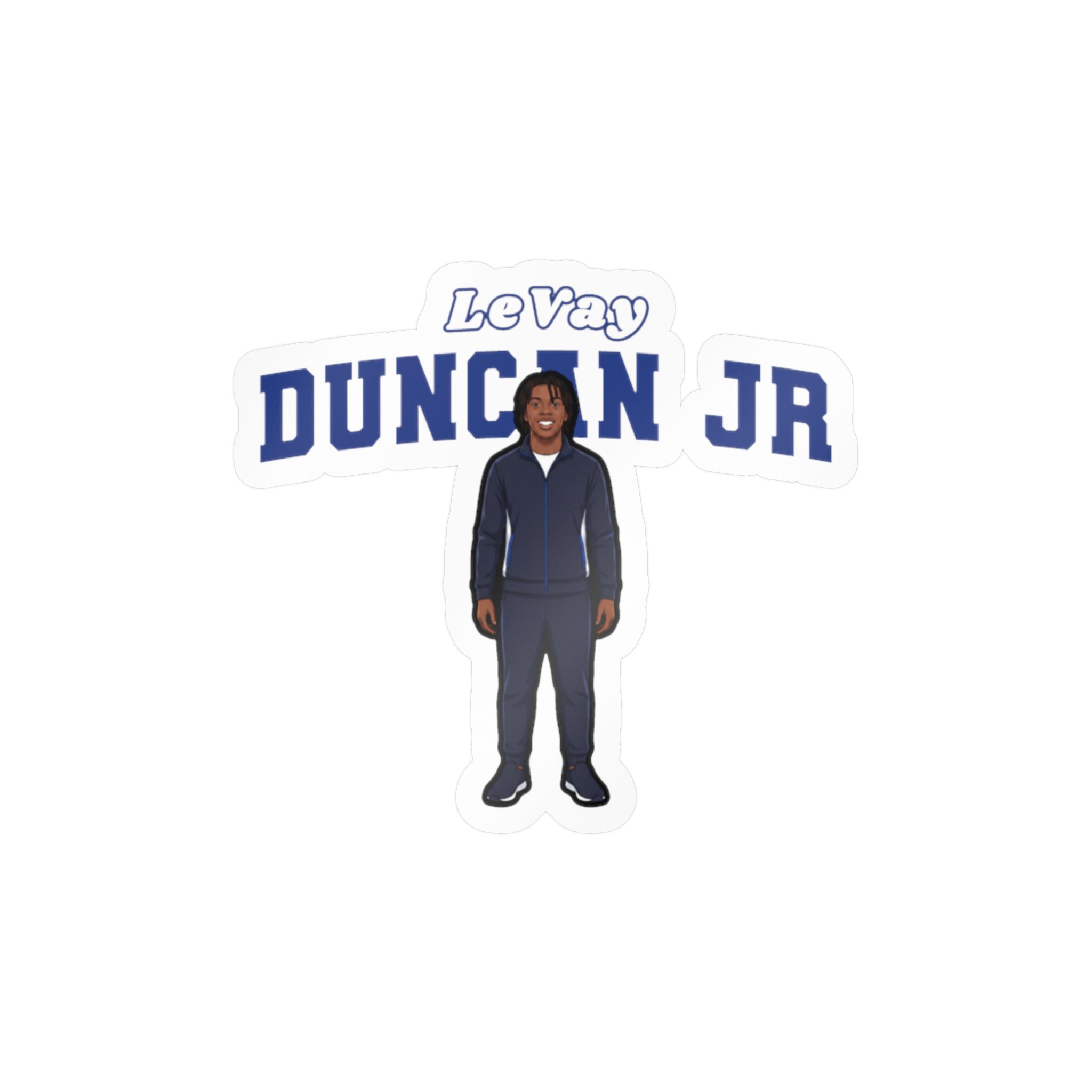 Vinyl Sticker — character_name_arch in Classic