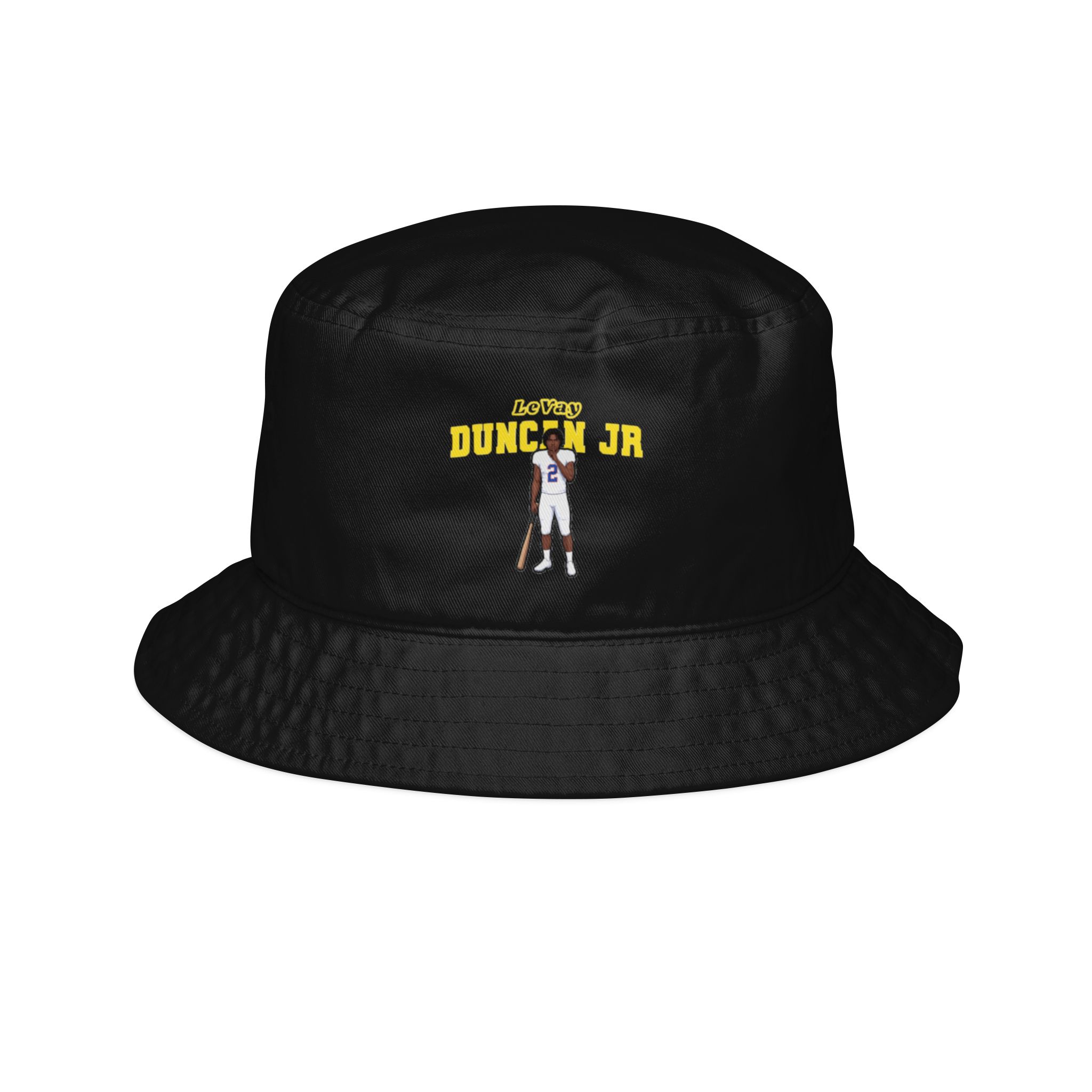 Bucket Hat — character_name_arch in Black