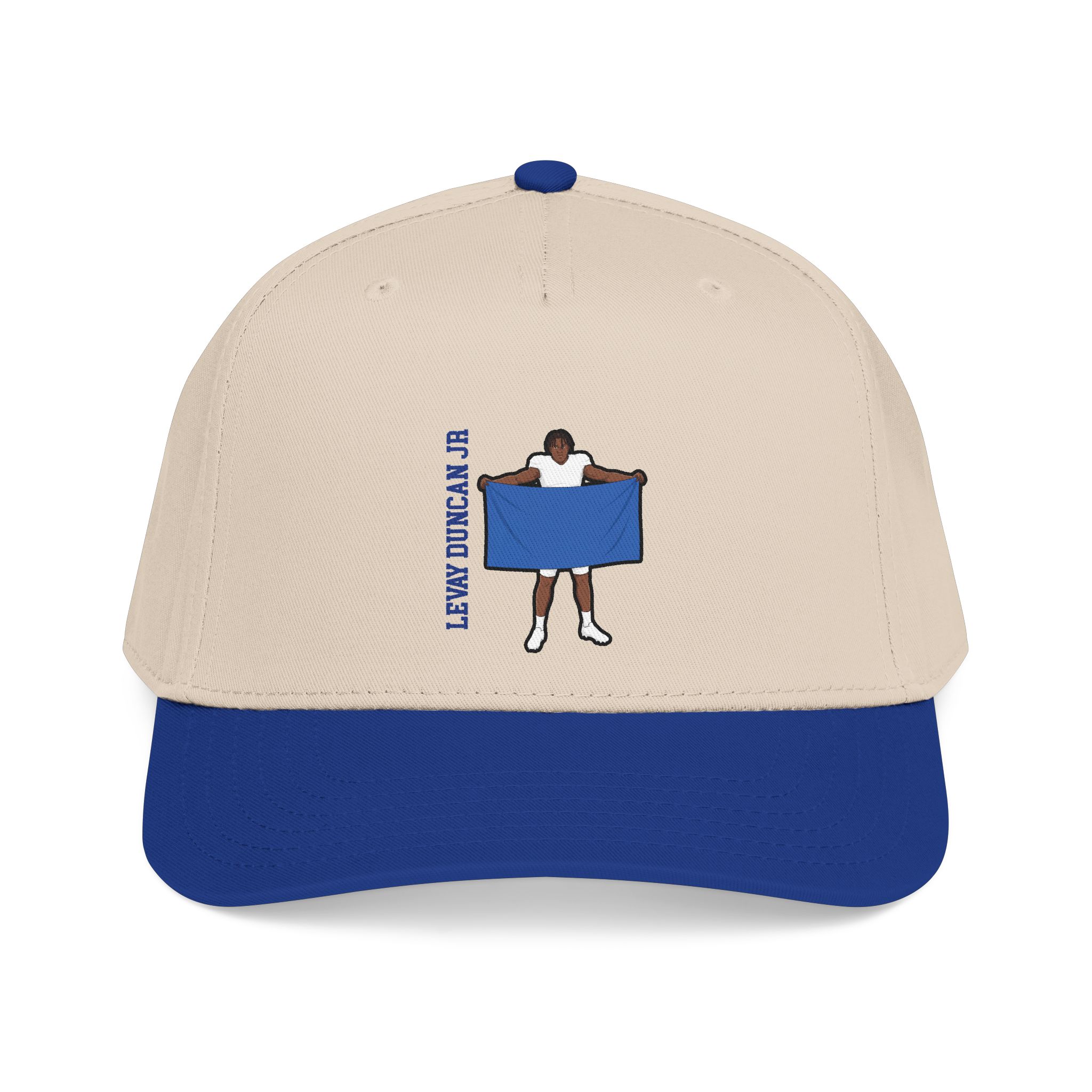 Baseball Cap — character_name_vertical in Royal / Natural