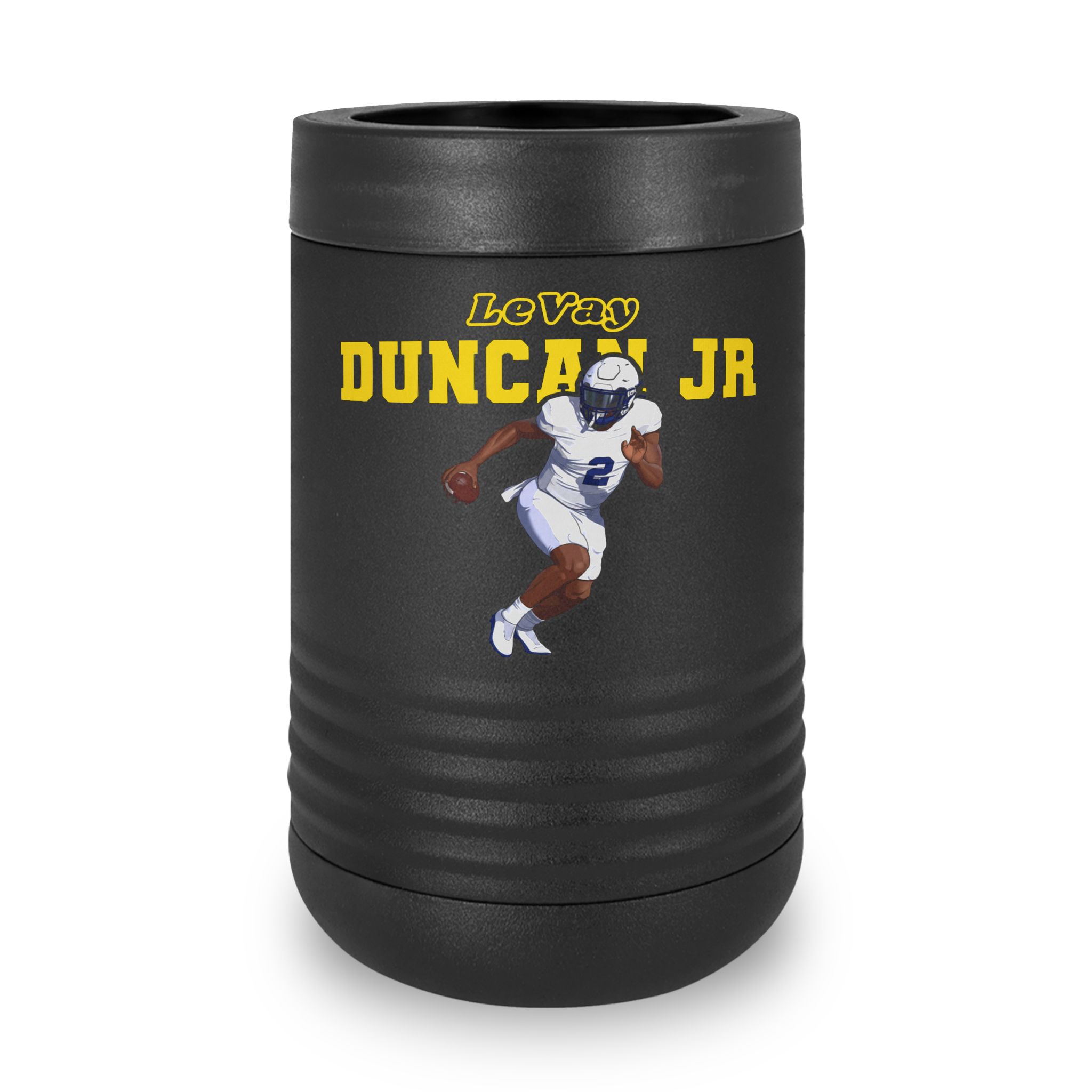Stainless Can Cooler — character_name_arch in Black