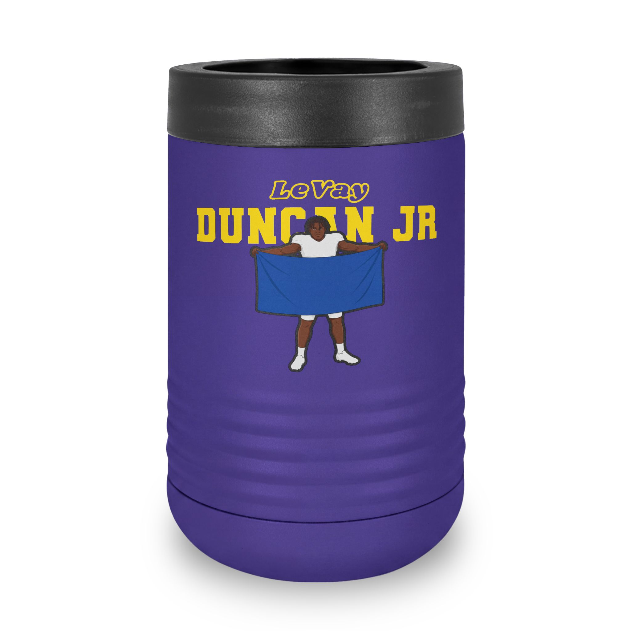 Stainless Can Cooler — character_name_arch in Purple