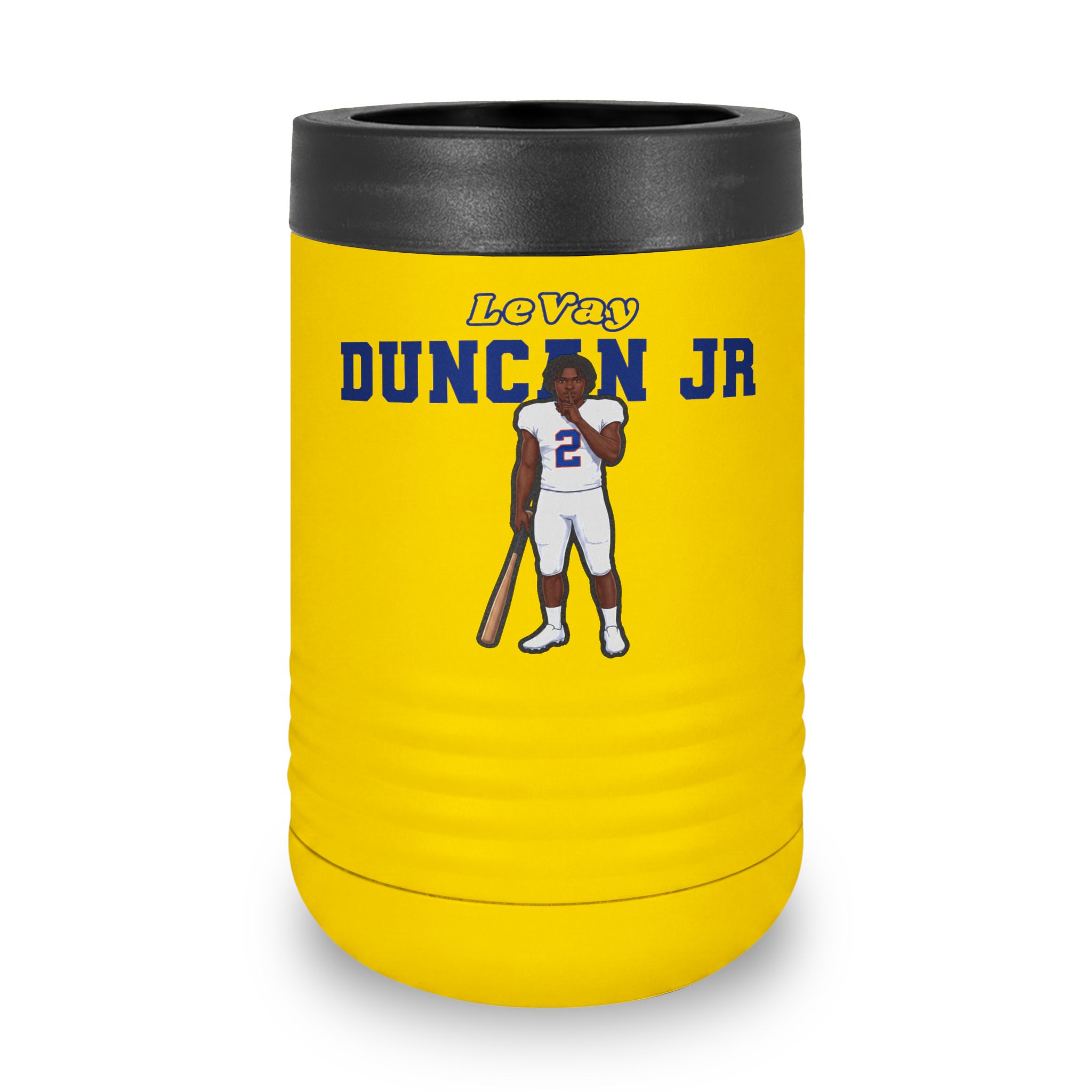 Stainless Can Cooler — character_name_arch in Yellow