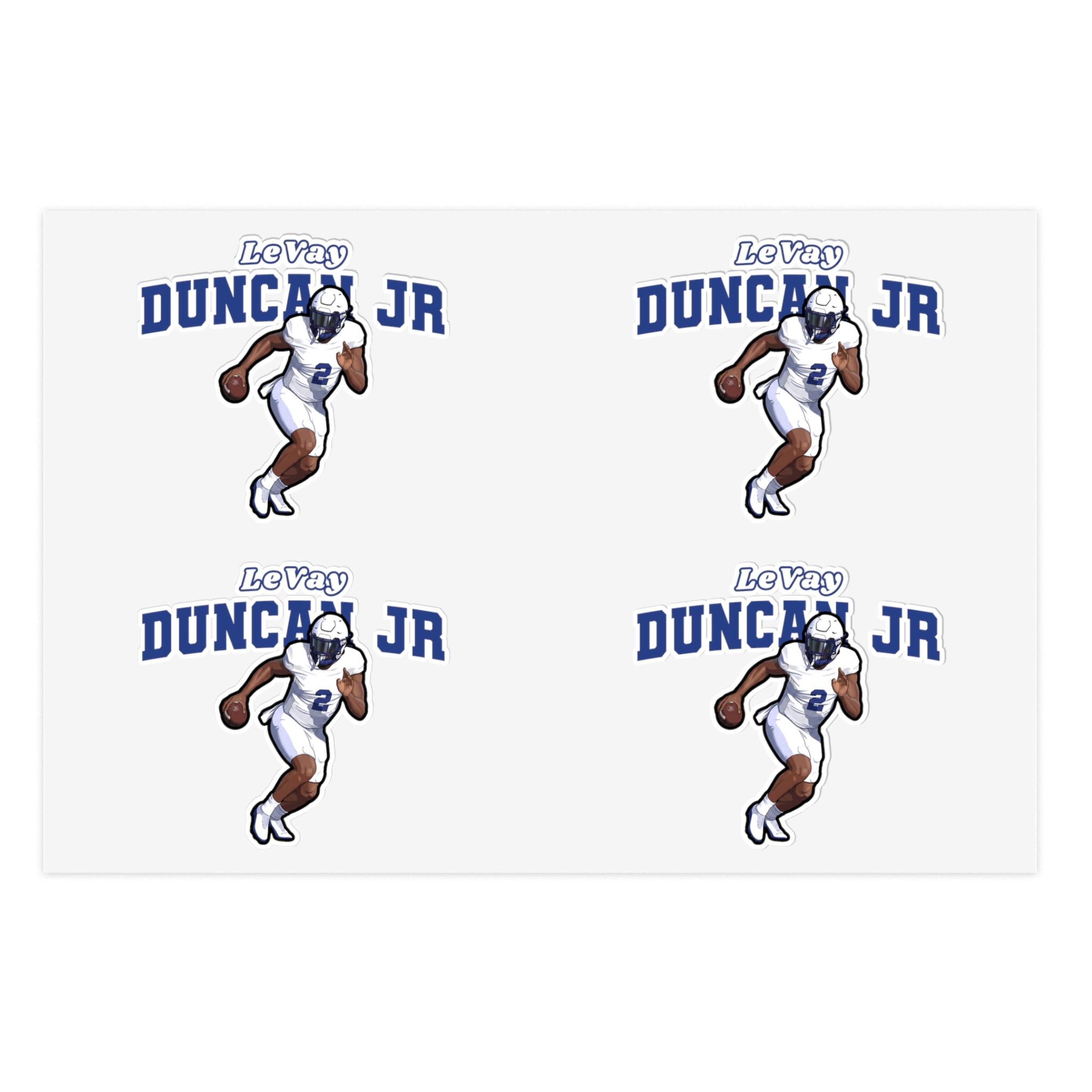 Sticker Sheet — character_name_arch in Classic