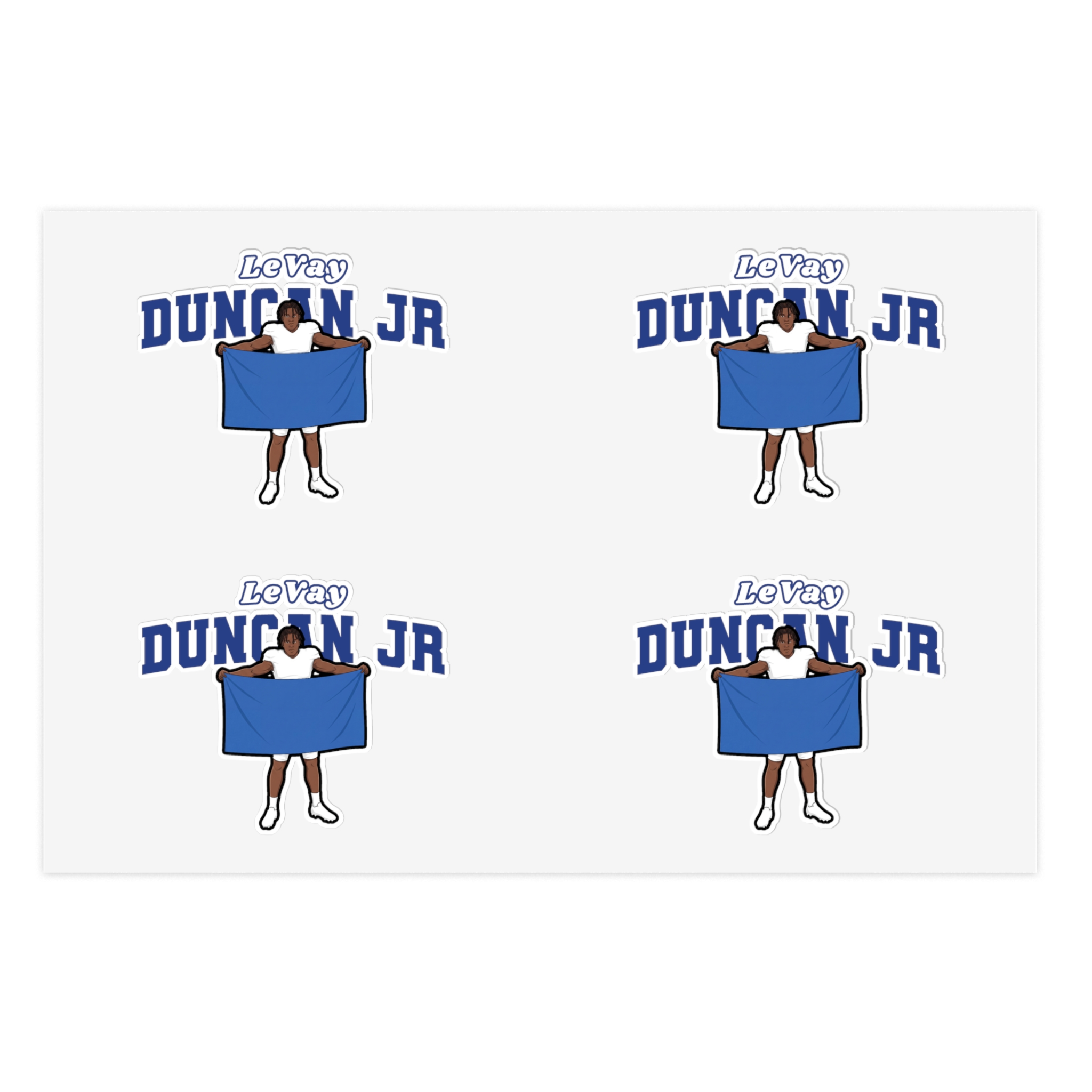 Sticker Sheet — character_name_arch in Classic