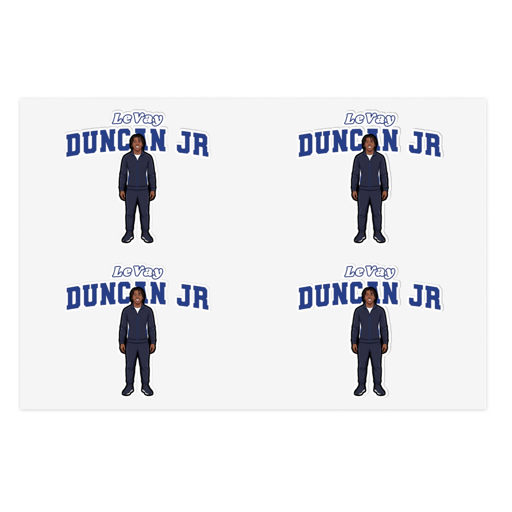 Sticker Sheet — character_name_arch in Classic