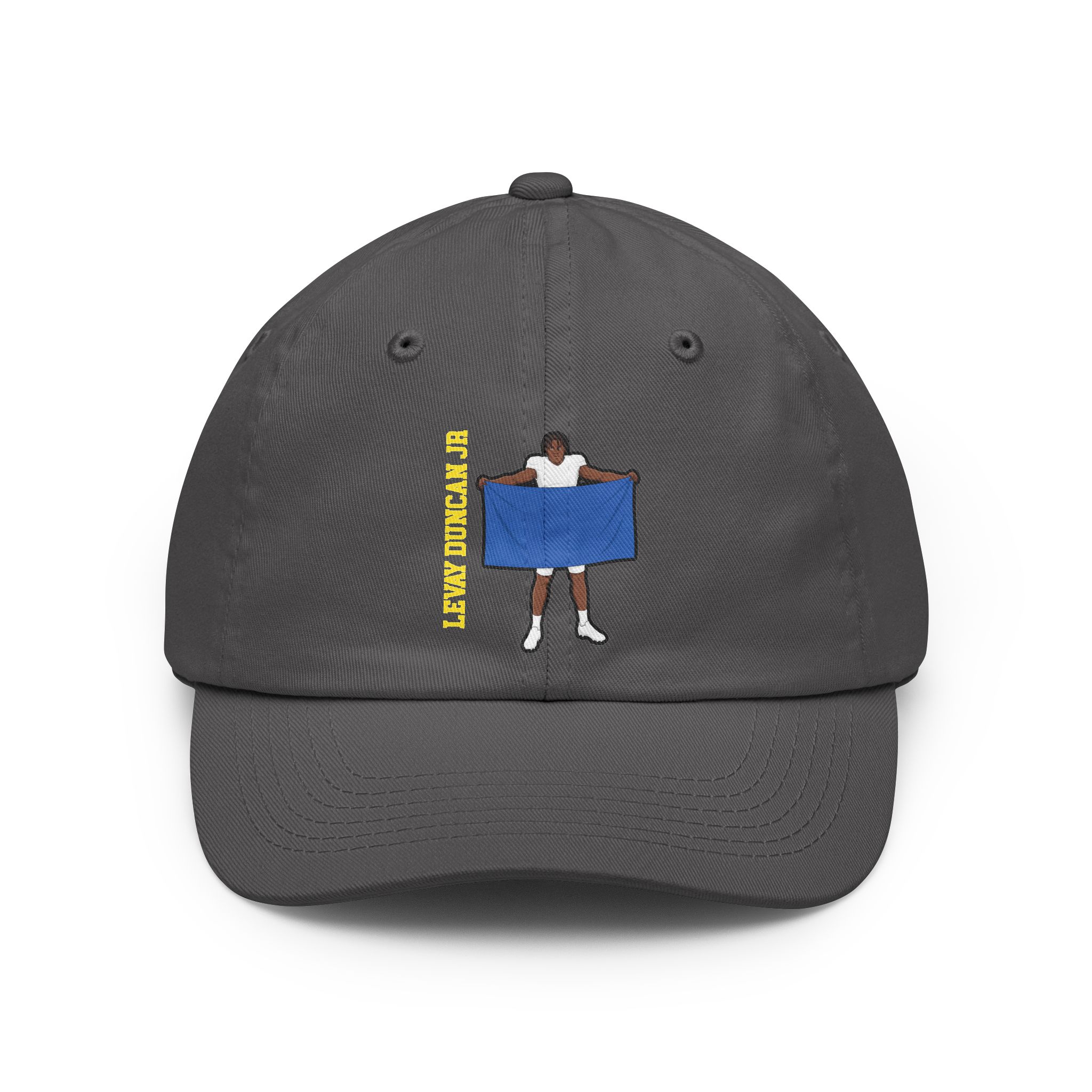 Classic Cap — character_name_vertical in Grey