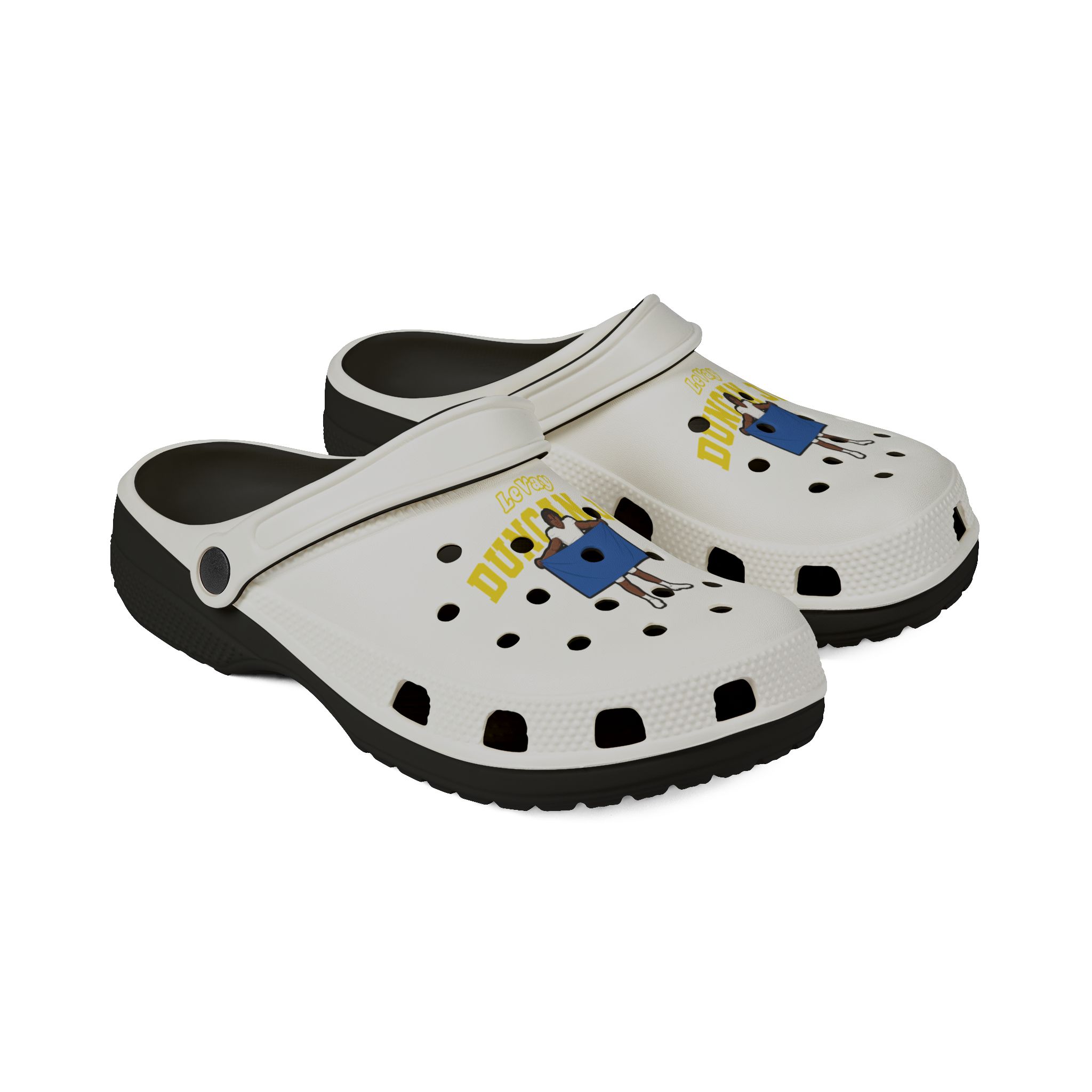 Rubber Clogs — character_name_arch in Black