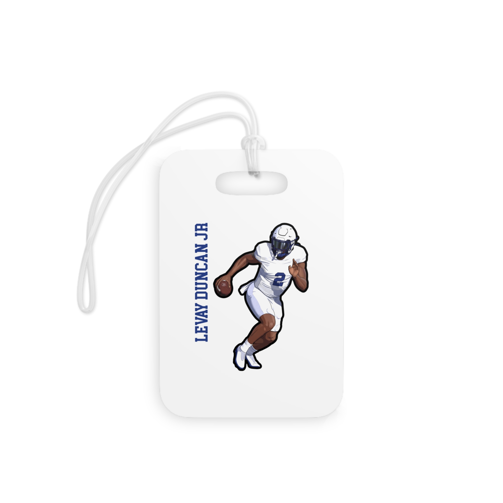 Bag Tag — character_name_vertical in Classic