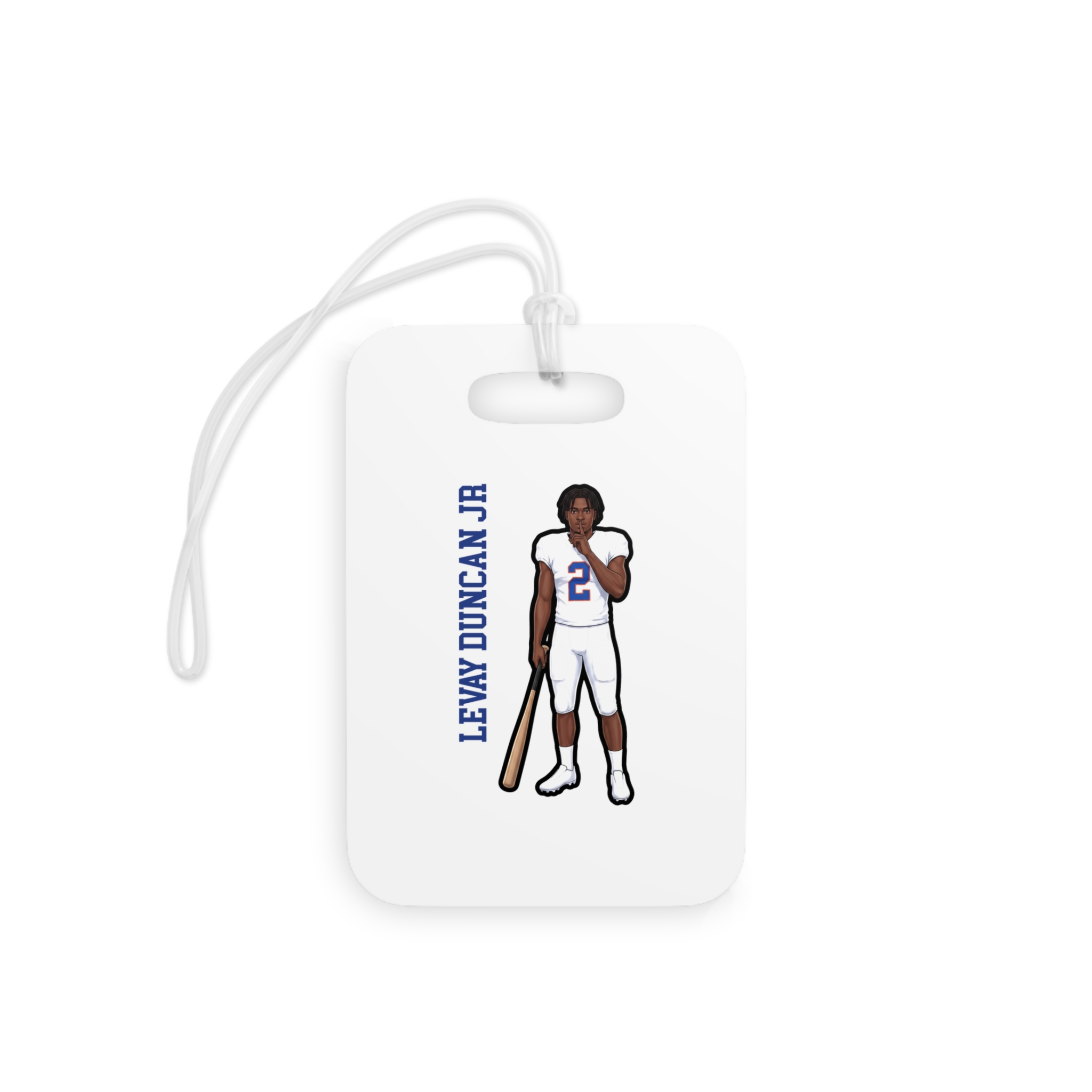 Bag Tag — character_name_vertical in Classic