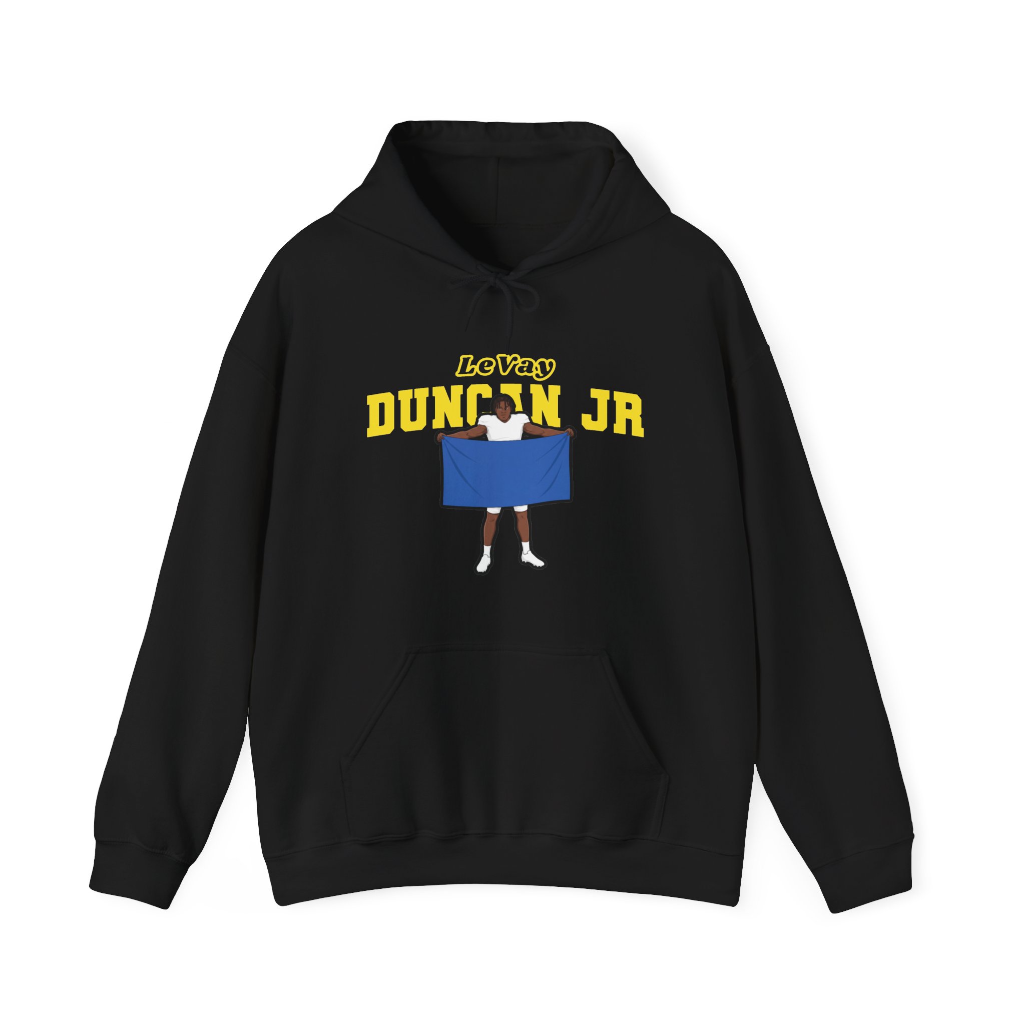 Hoodie — character_name_arch in Black