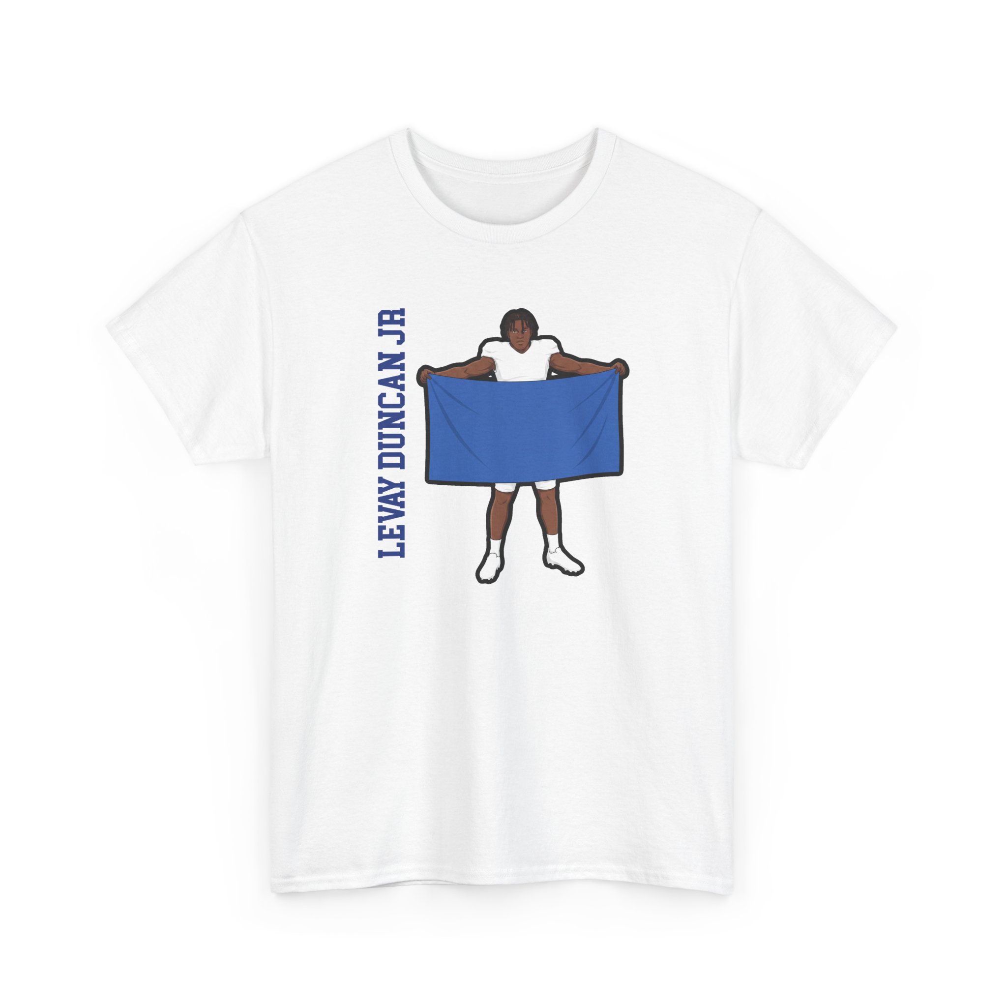 Tee — character_name_vertical in White