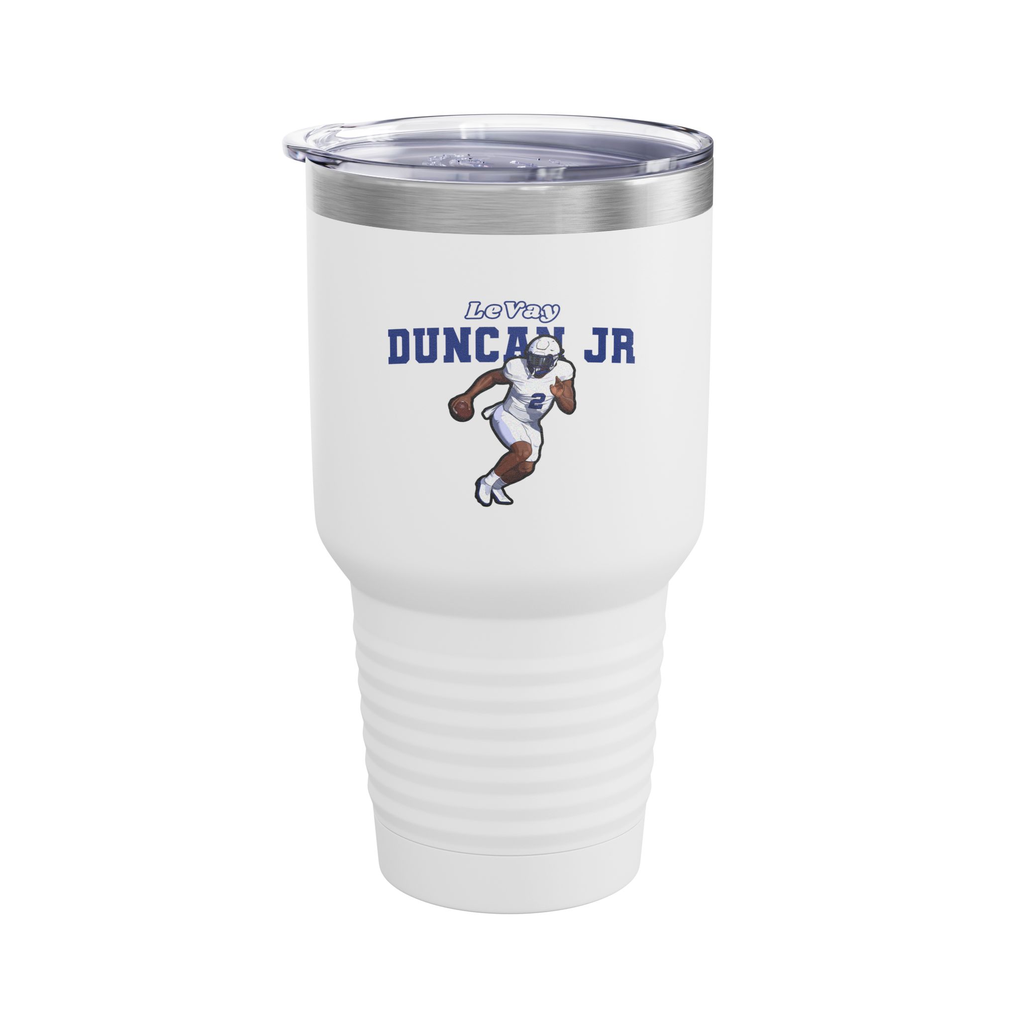 30oz Tumbler — character_name_arch in White