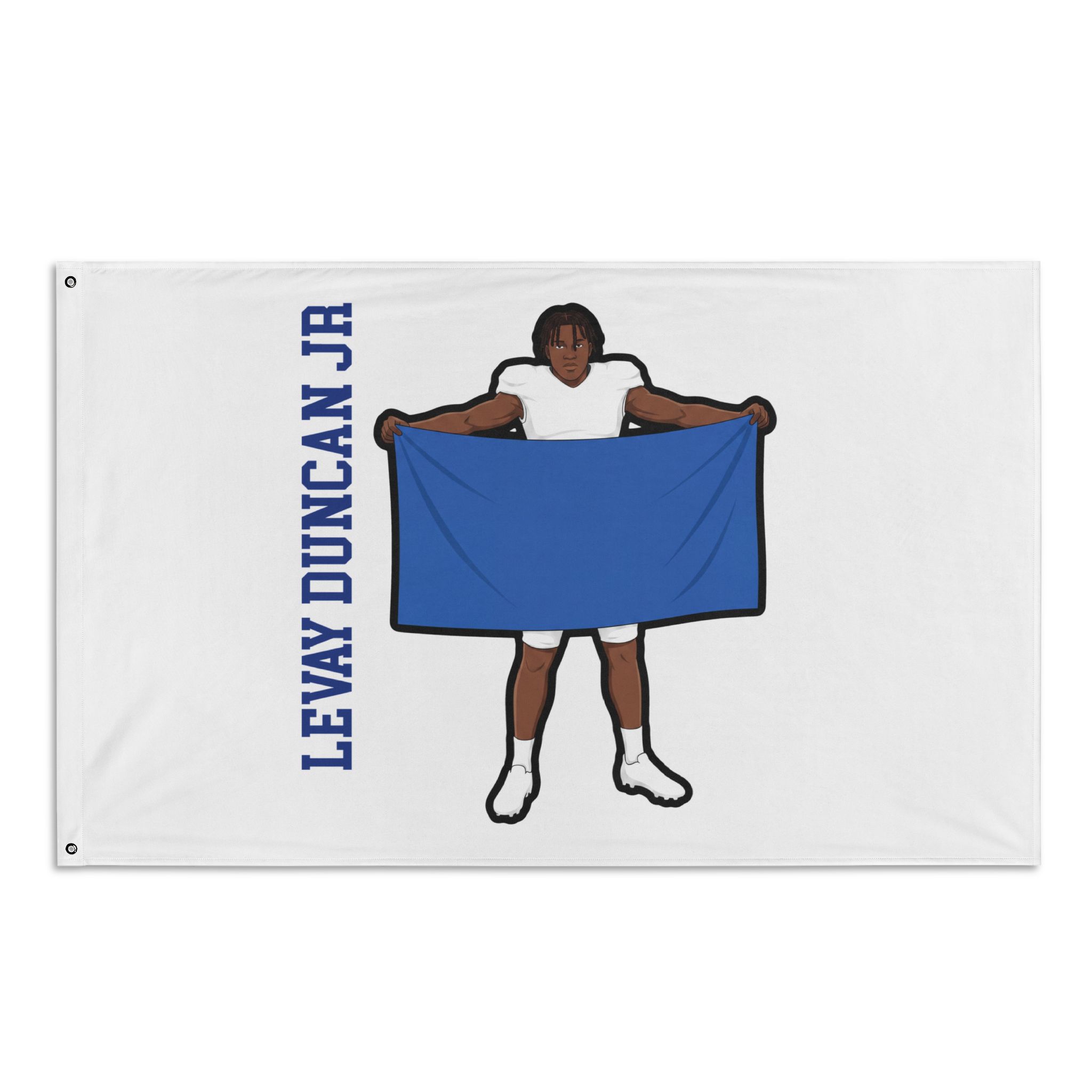 Flag (35 × 56 in) — character_name_vertical in Classic