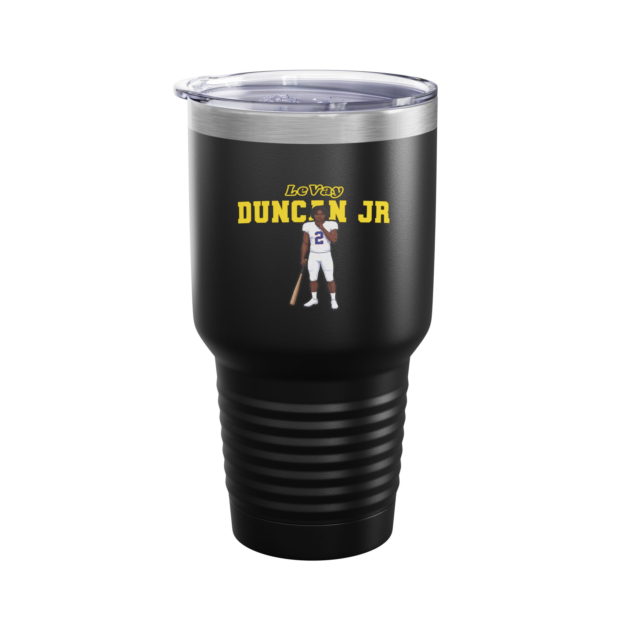 30oz Tumbler — character_name_arch in Black