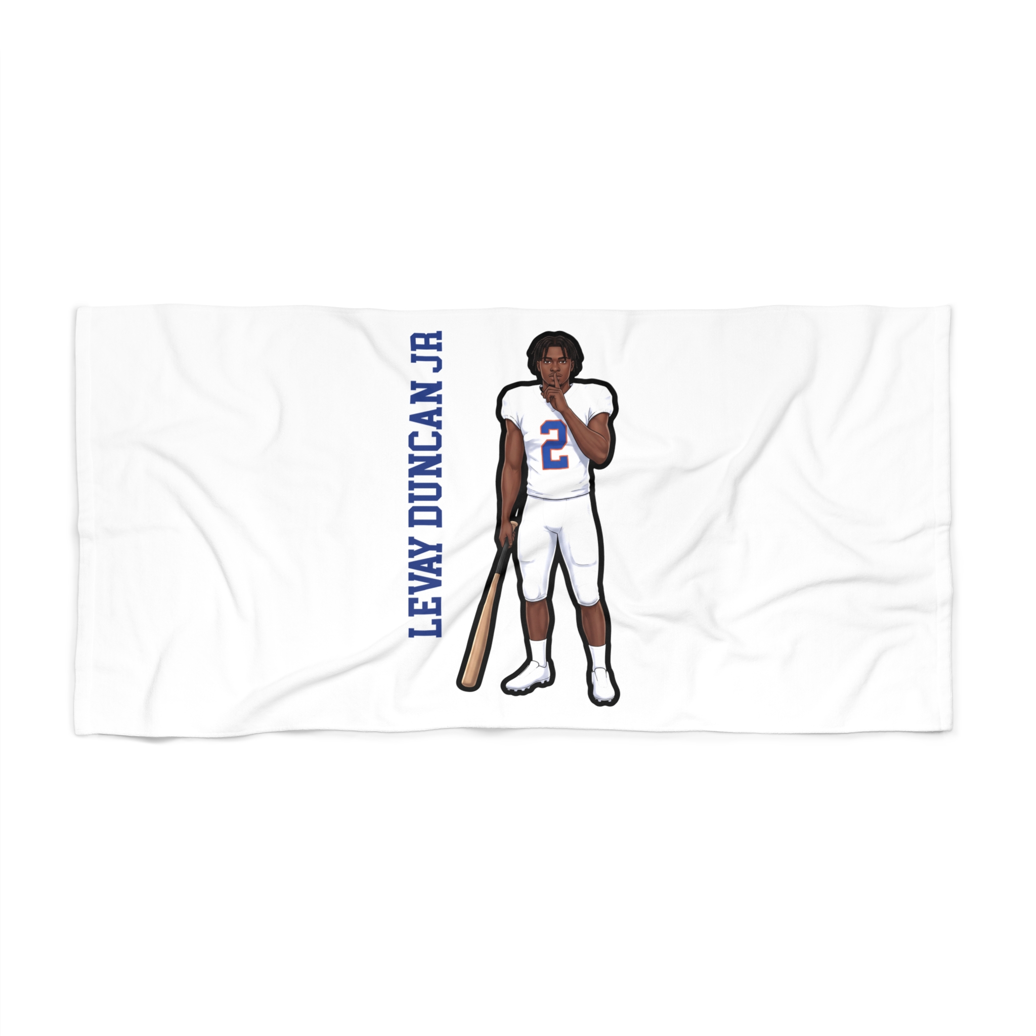 Beach Towel — character_name_vertical in Classic