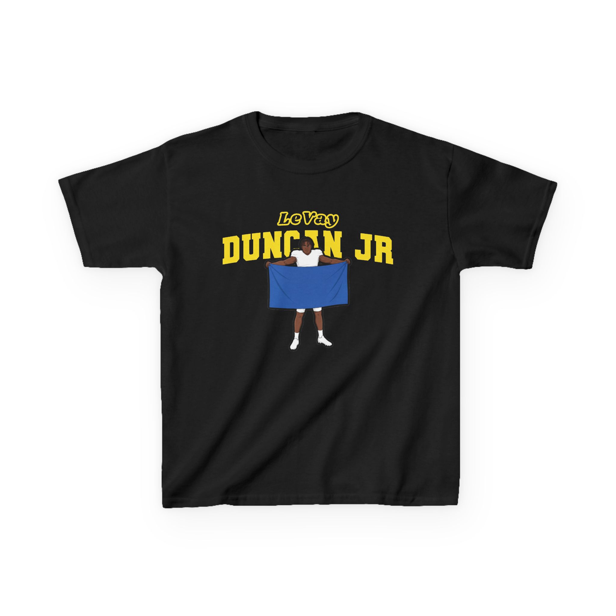 Youth Tee — character_name_arch in Black