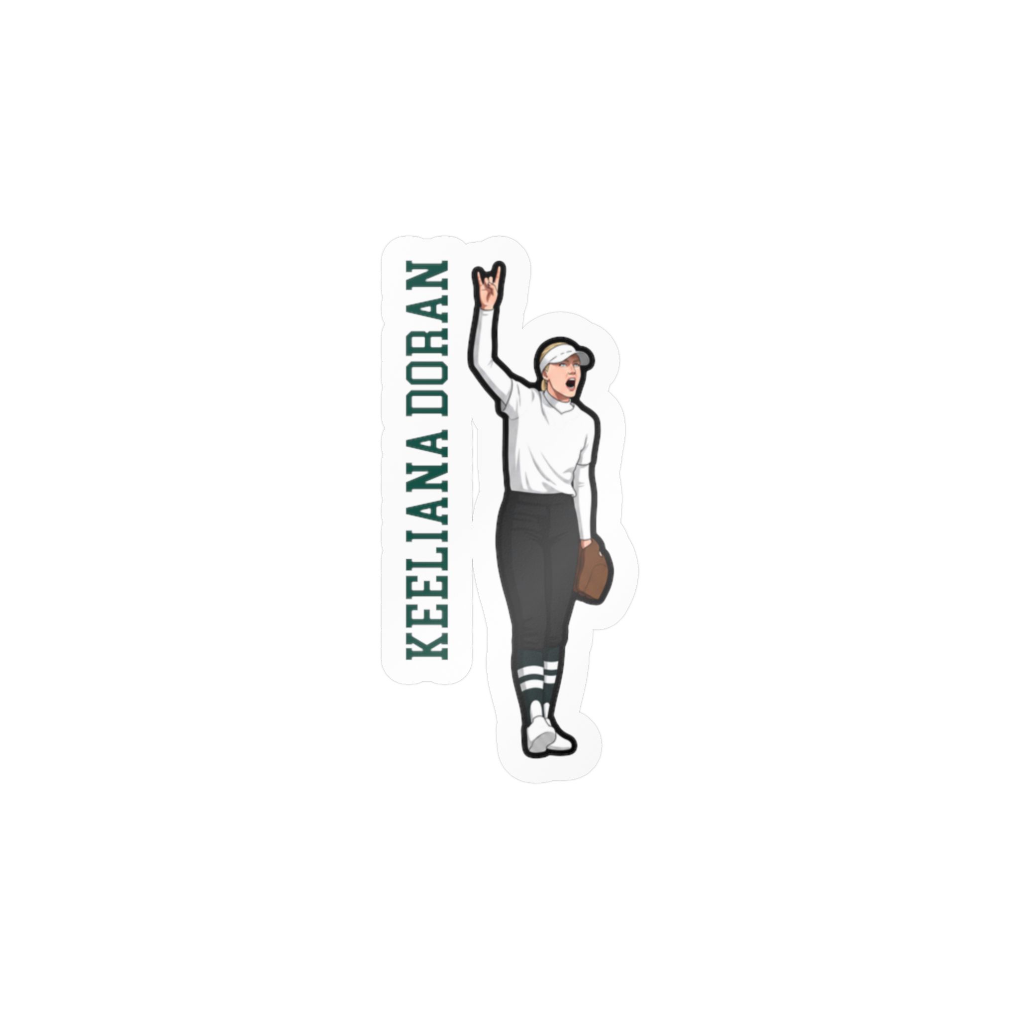 Vinyl Sticker — character_name_vertical in Classic
