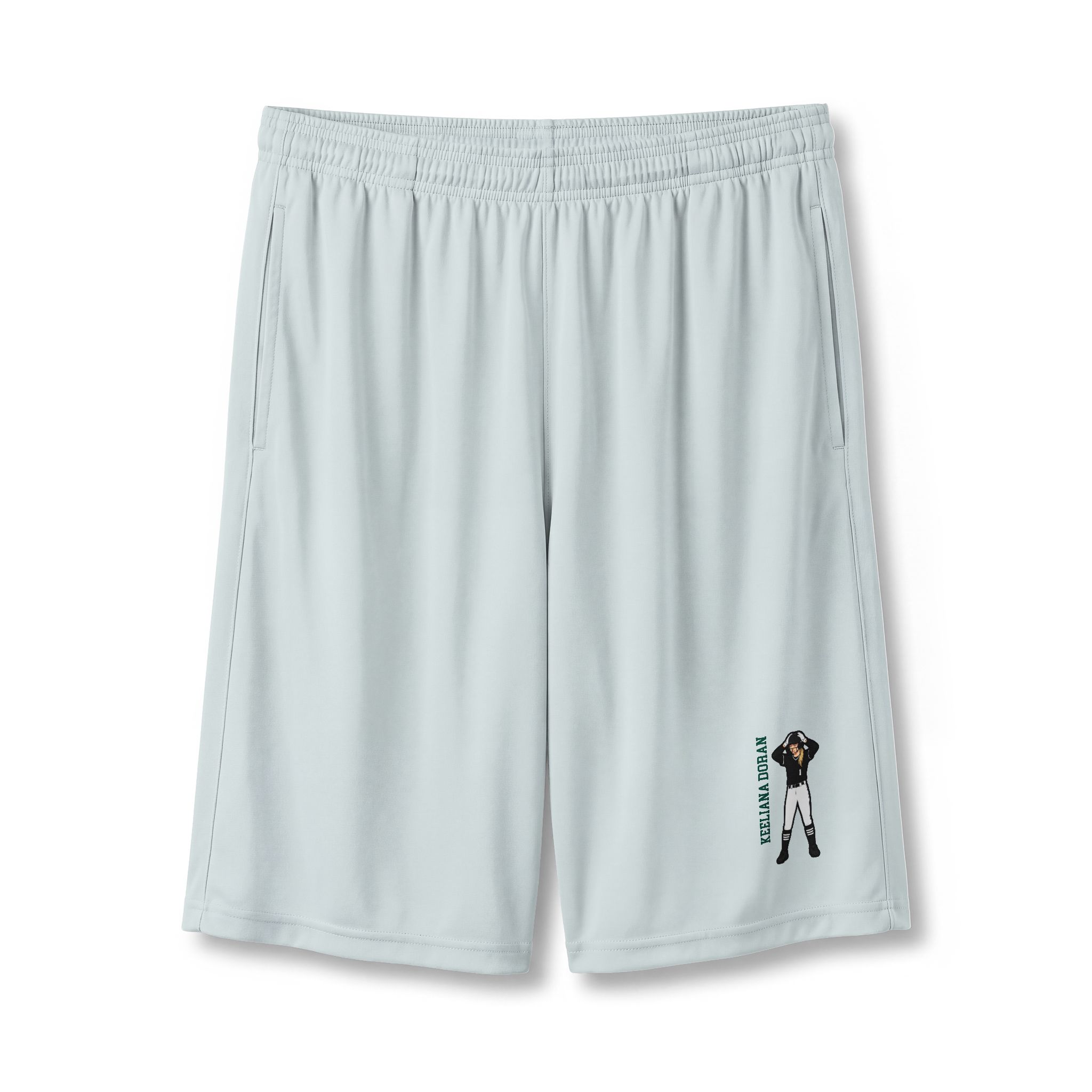 Shorts — character_name_vertical in Silver